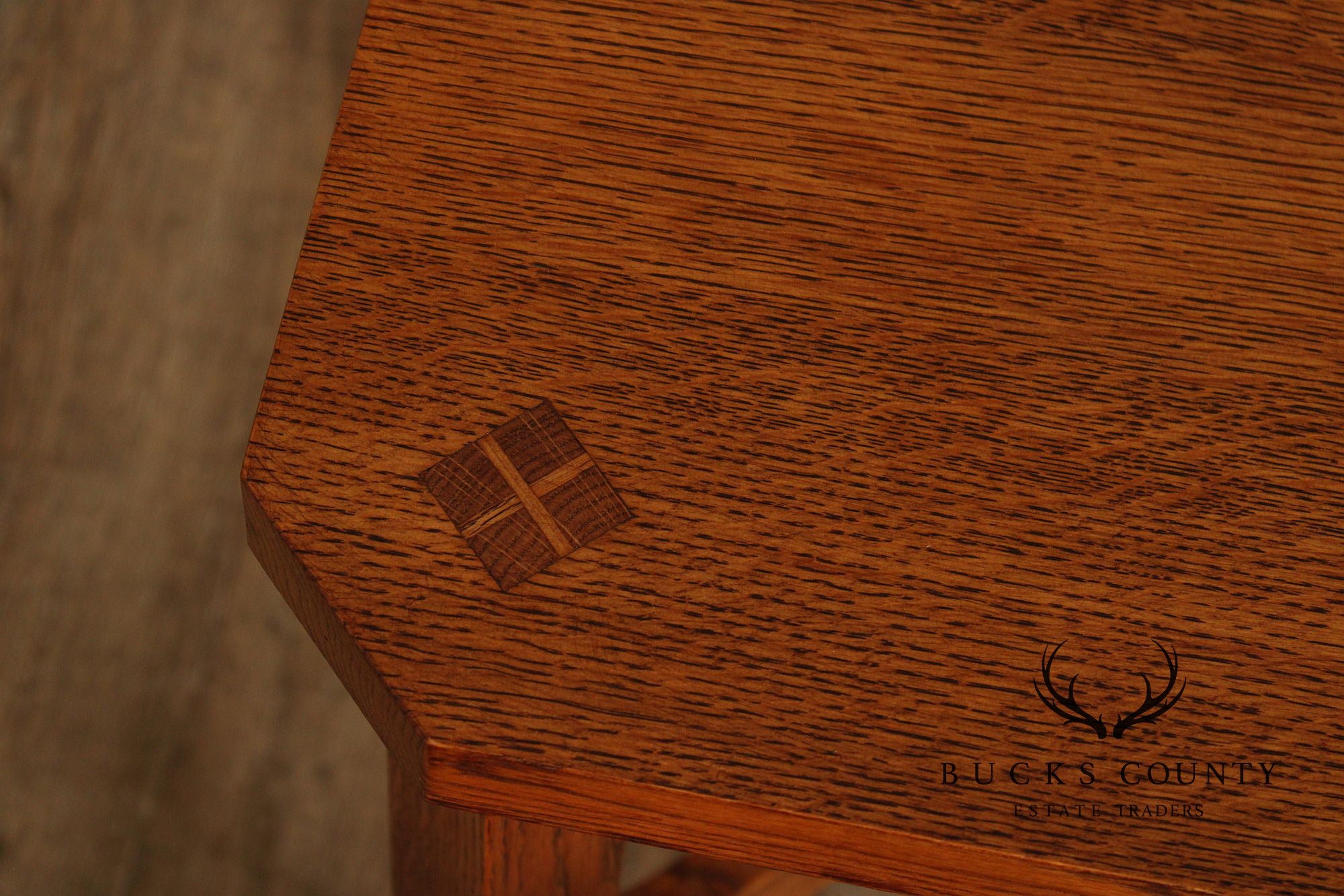Stickley Mission Collection Oak Tabouret
