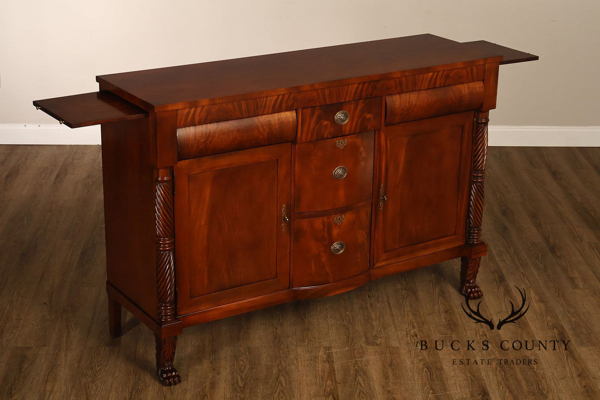 Hickory Chair William E. Poole Collection Mahogany Sideboard