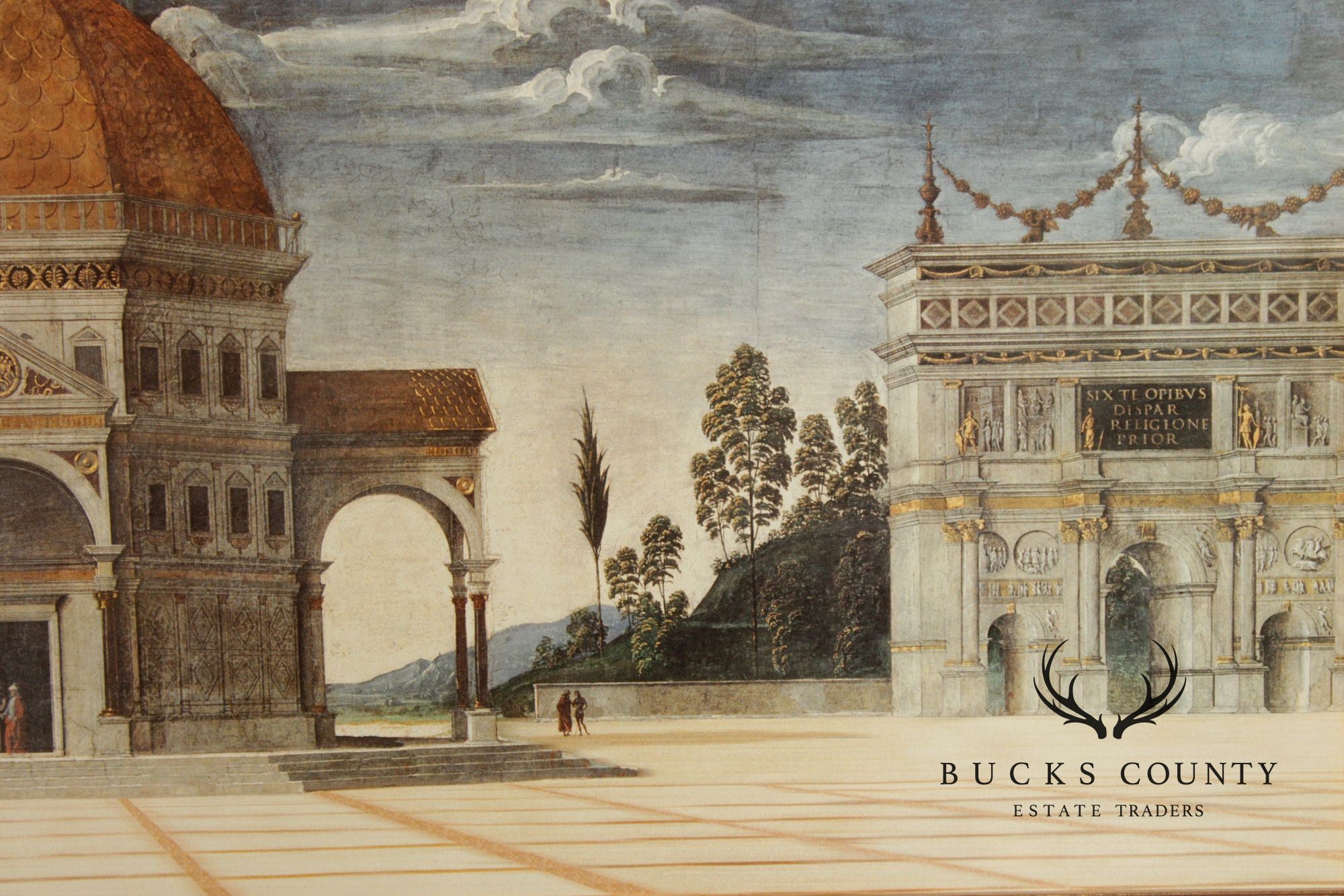 Italian Renaissance Style Framed Print, Kingdom of Heaven