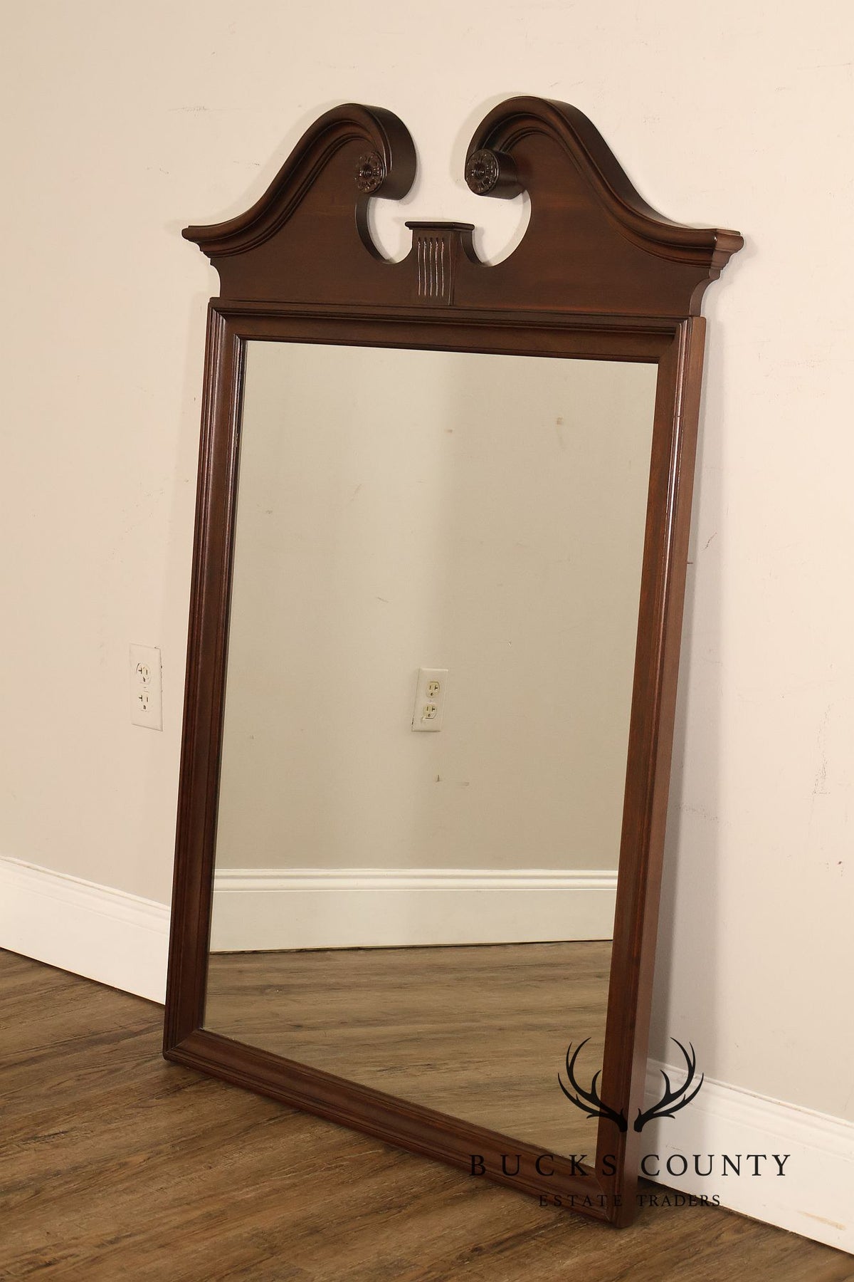 Ethan Allen 'Georgian Court' Cherry Wall Mirror