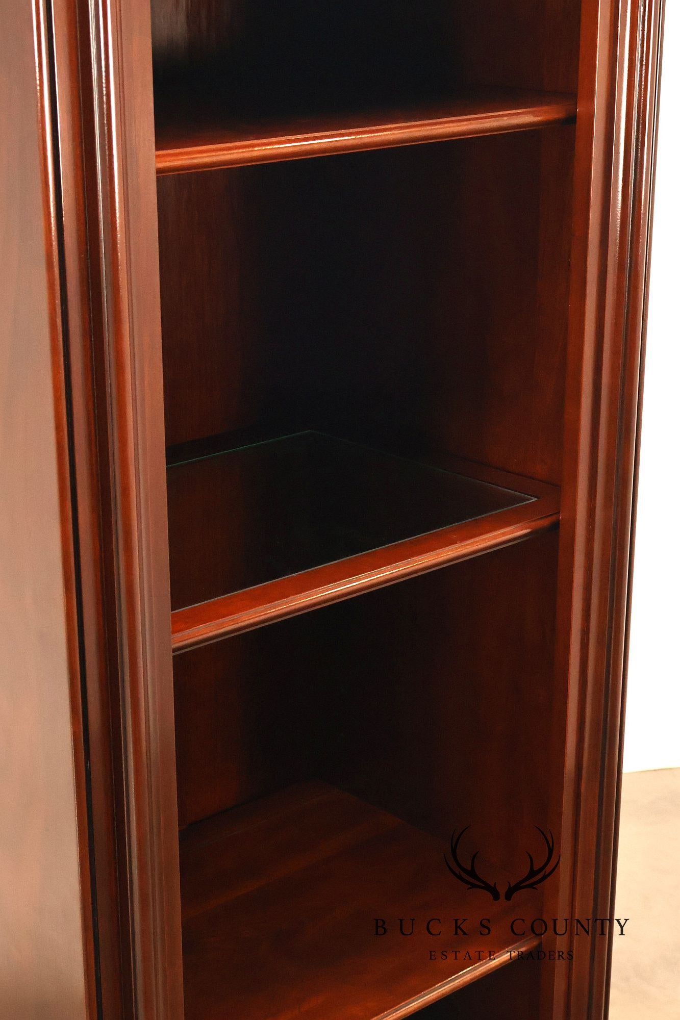 Statton Pair Of Oldtowne Cherry Bookcases