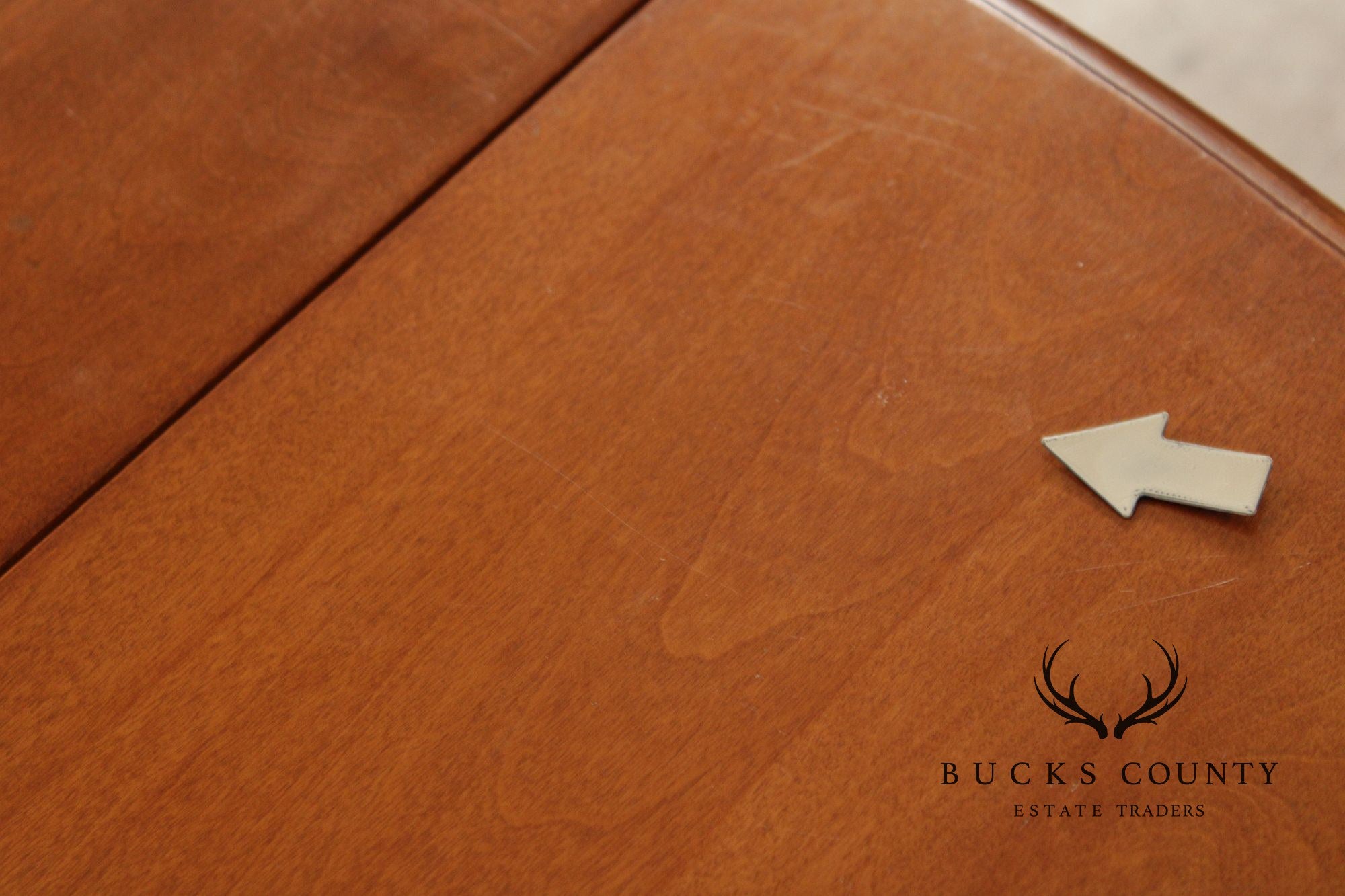 Vintage Cushman Colonial Creations Maple Drop Leaf Dining Table With 2 Leaves