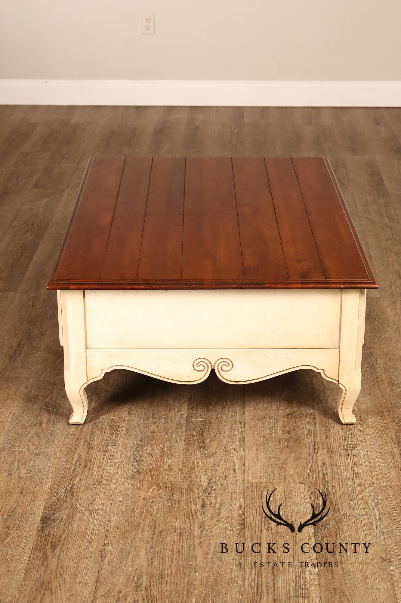 Ethan Allen French Country Style Coffee Table