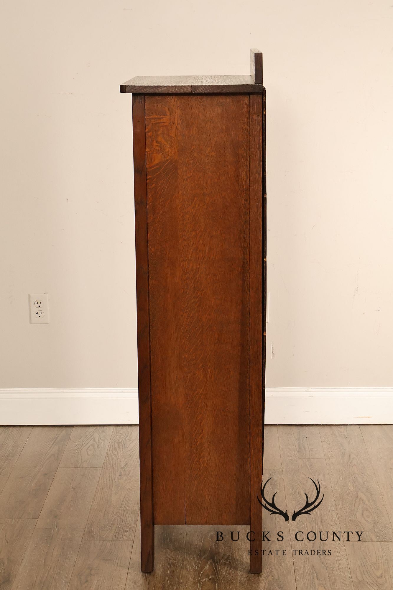 Charles Limbert Model 357 Antique Arts And Crafts Oak Bookcase