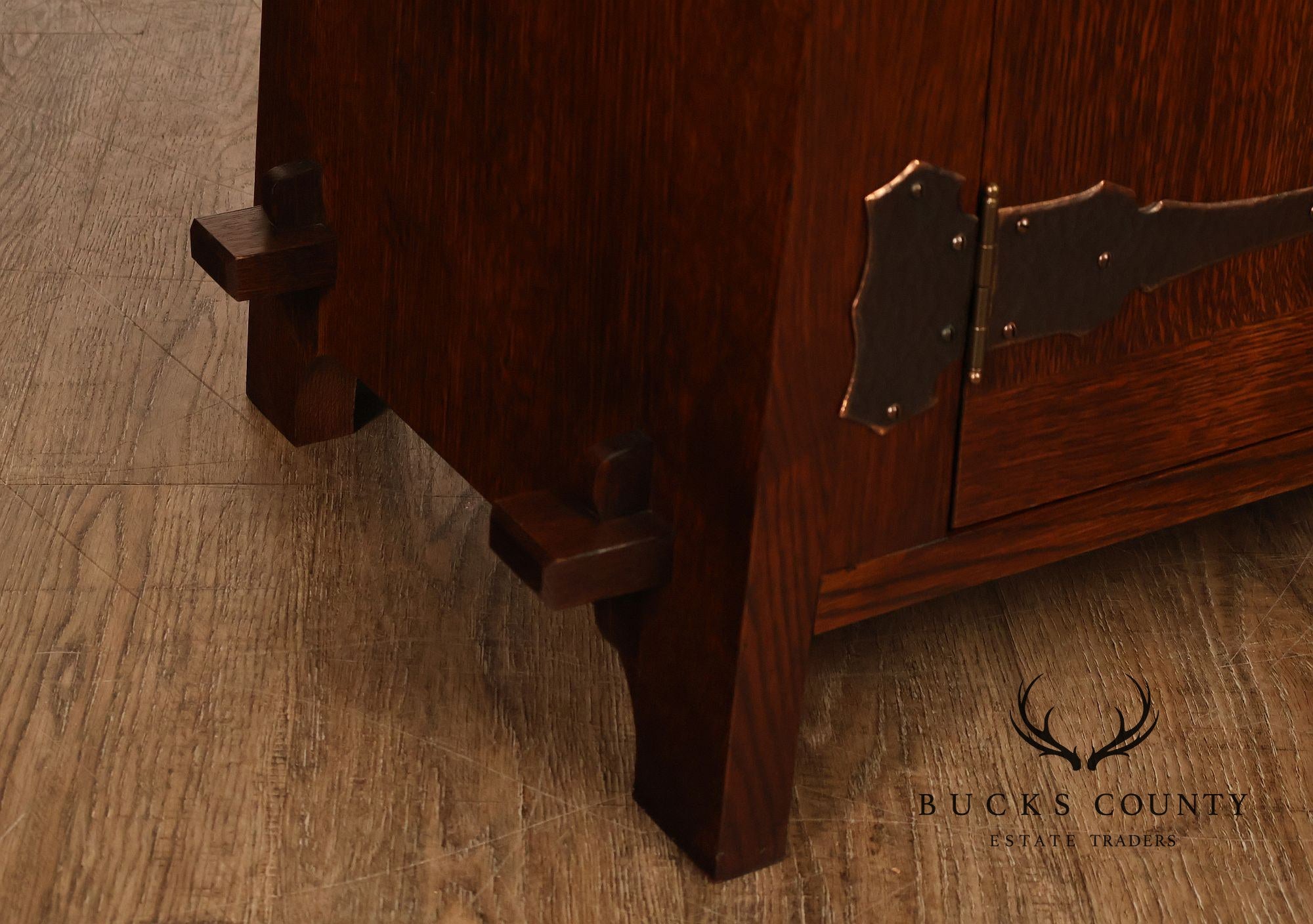 Stickley Roycroft Reissue Mission Oak Cellarette Cabinet