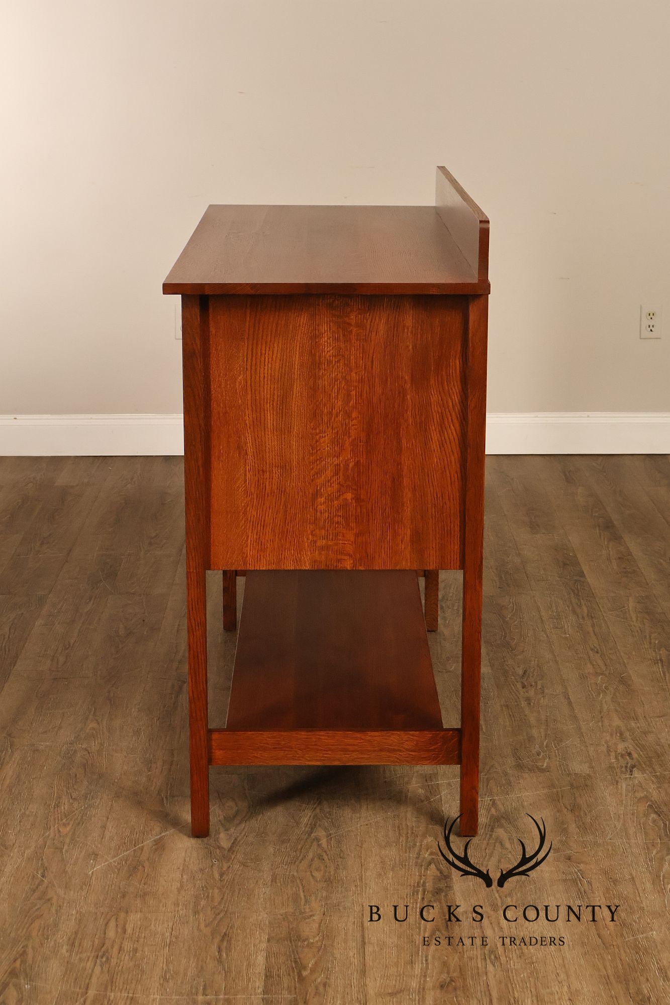 STICKLEY MISSION COLLECTION HARVEY ELLIS OAK SIDEBOARD