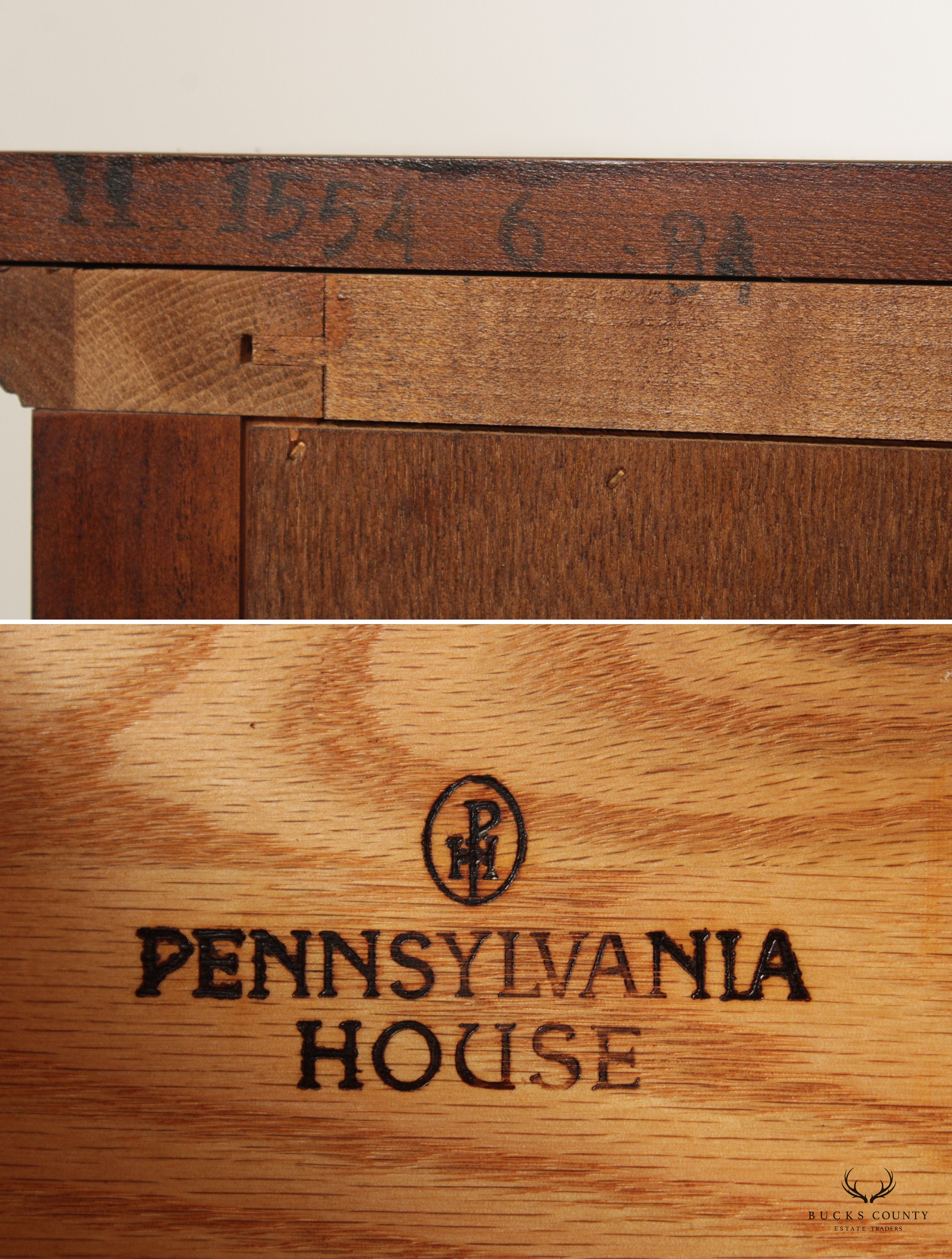 Pennsylvania House Chippendale Style Cherry Lowboy