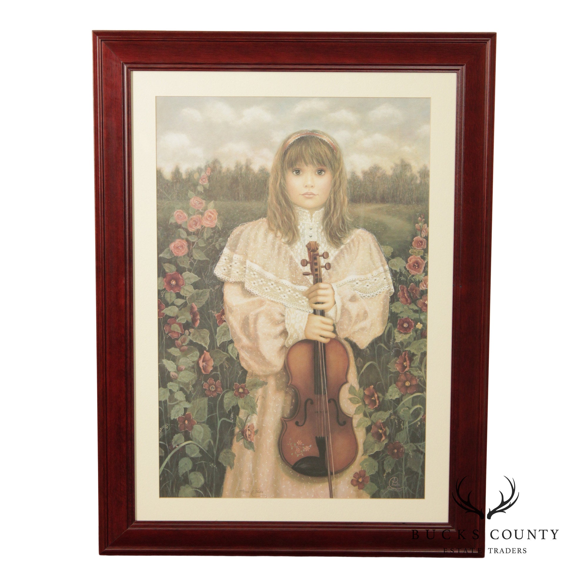 Chantal Poulin Limited Edition Print, 'First Recital'