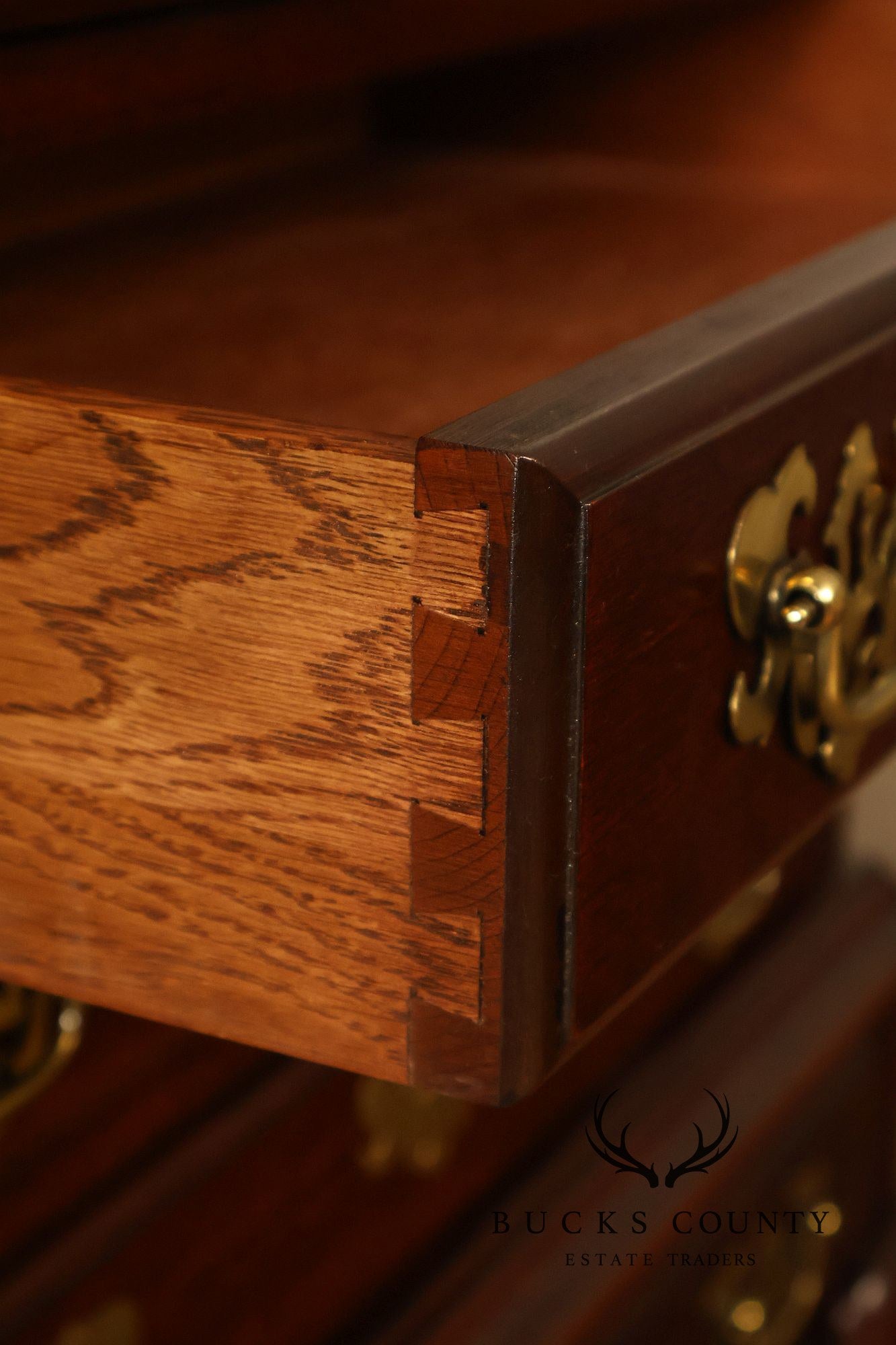 Jasper Cabinet Queen Anne Style Cherry Secretary Desk