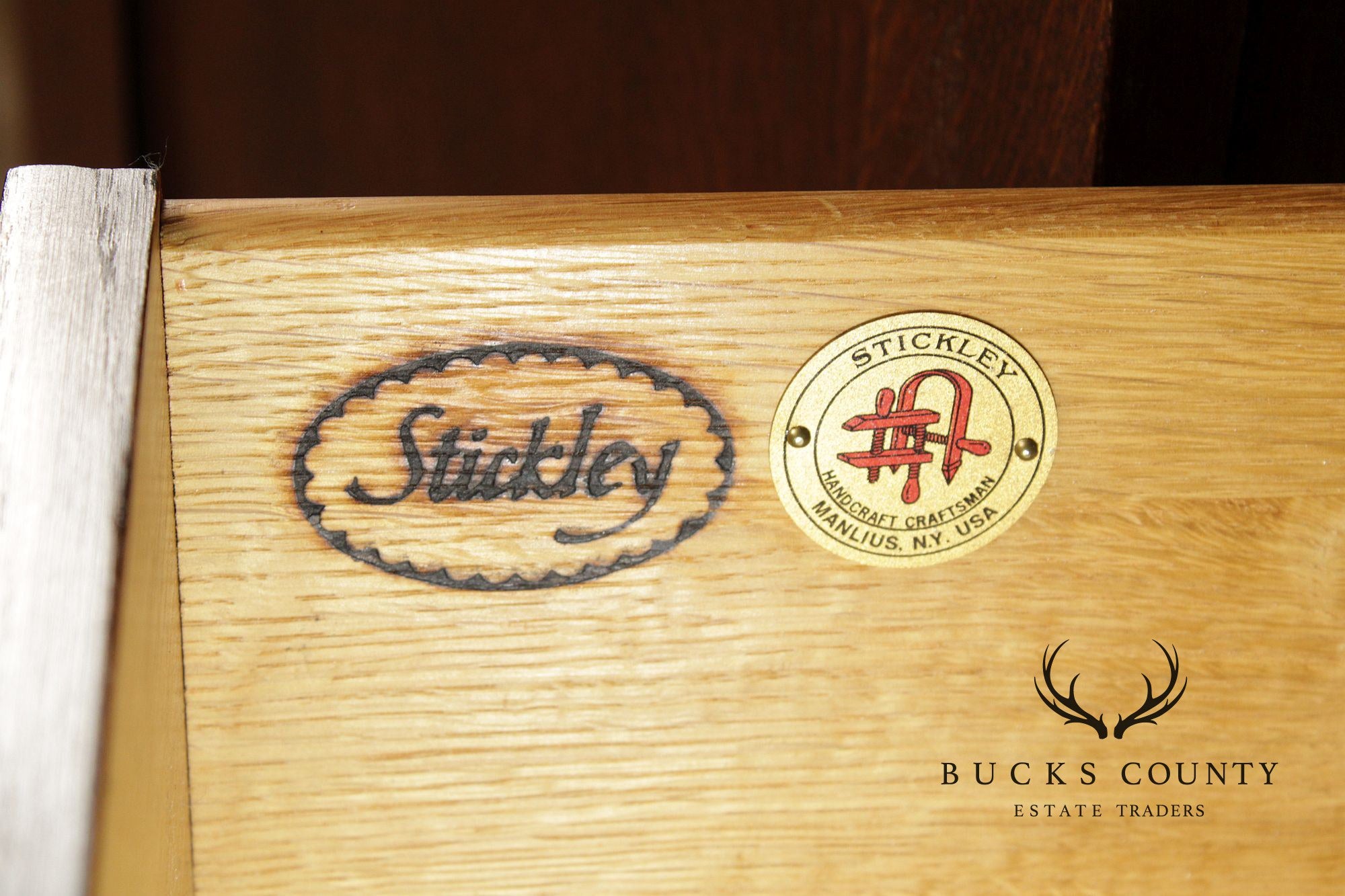 Stickley Mission Collection Oak Wardrobe Armoire