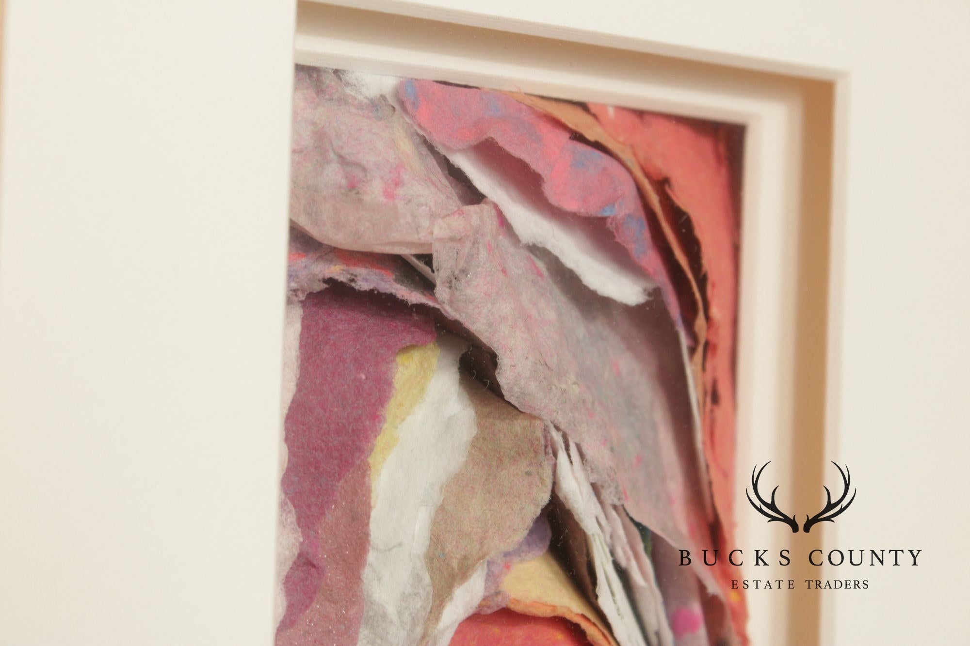 Jeanne Petrosky Pair of Framed Mixed Media, 'Within the Cloud' and 'Adventuring Through'