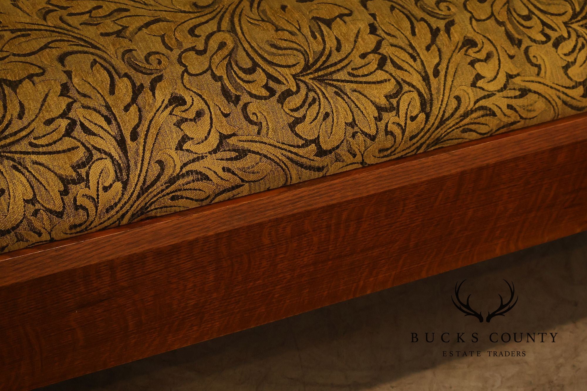 Stickley Mission Collection Oak Prairie Settle