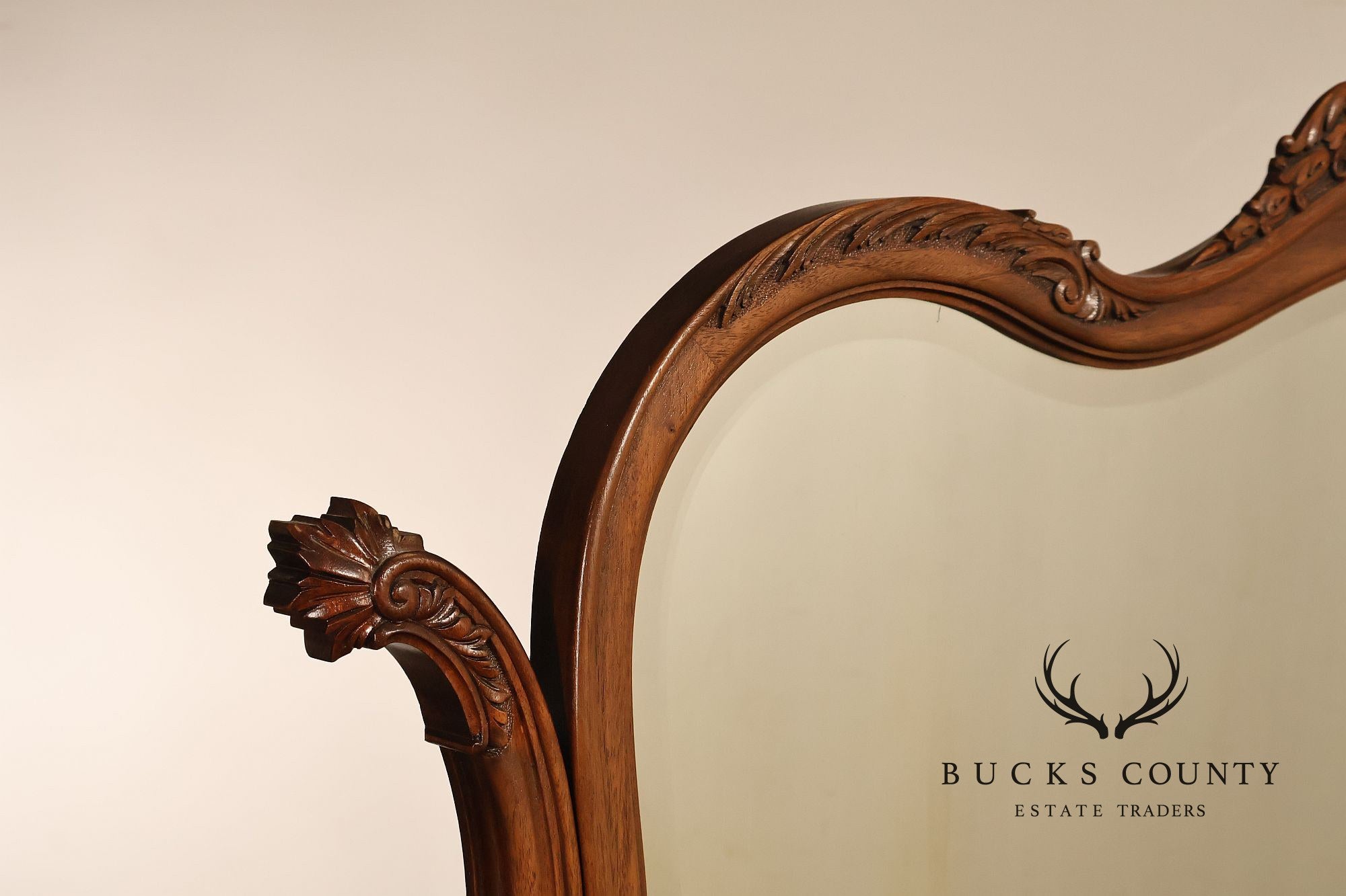 Antique R. J. Horner Carved Mahogany Dresser With Mirror