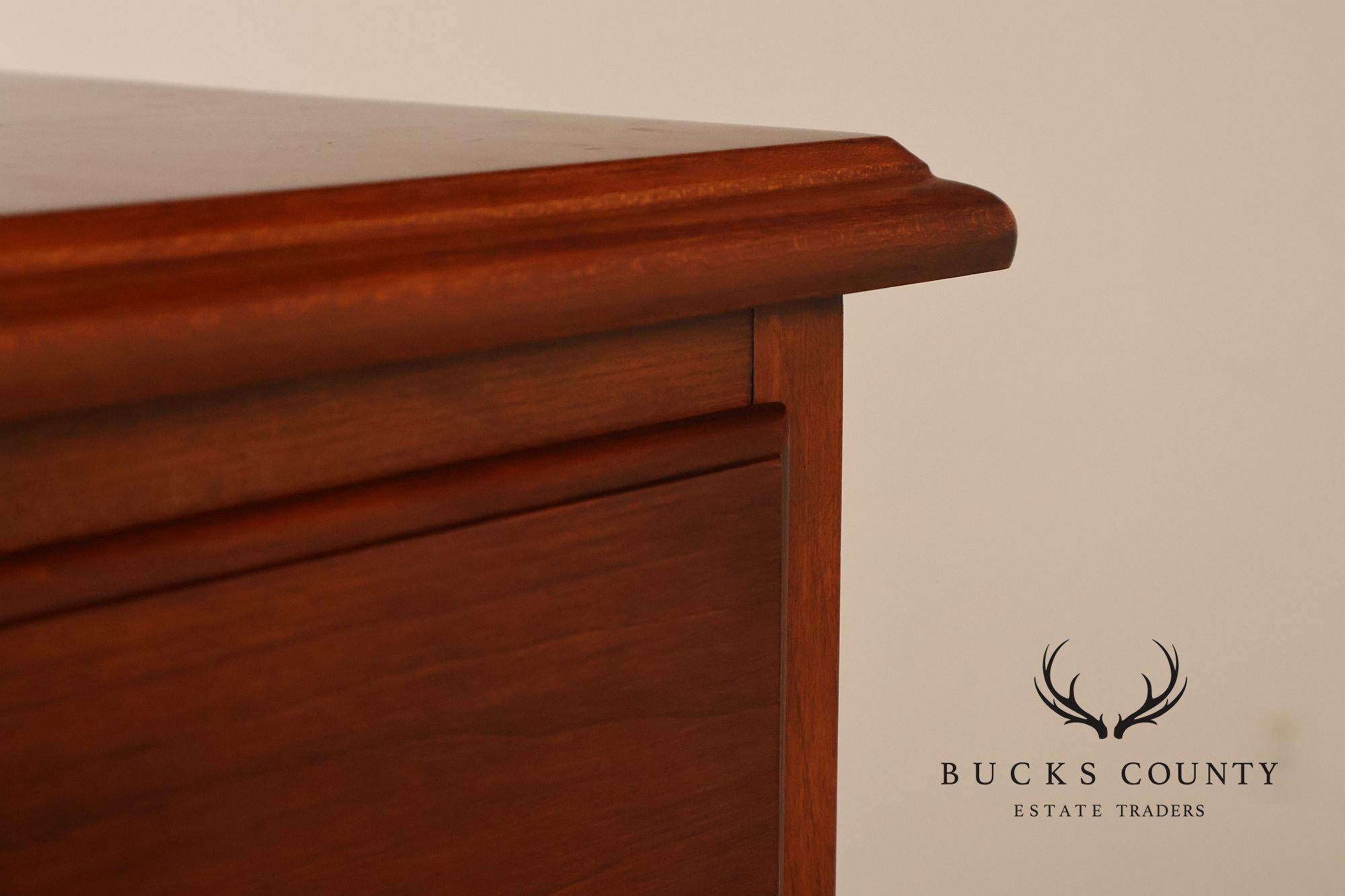 Henkel Harris Chippendale Style Cherry Tall Chest