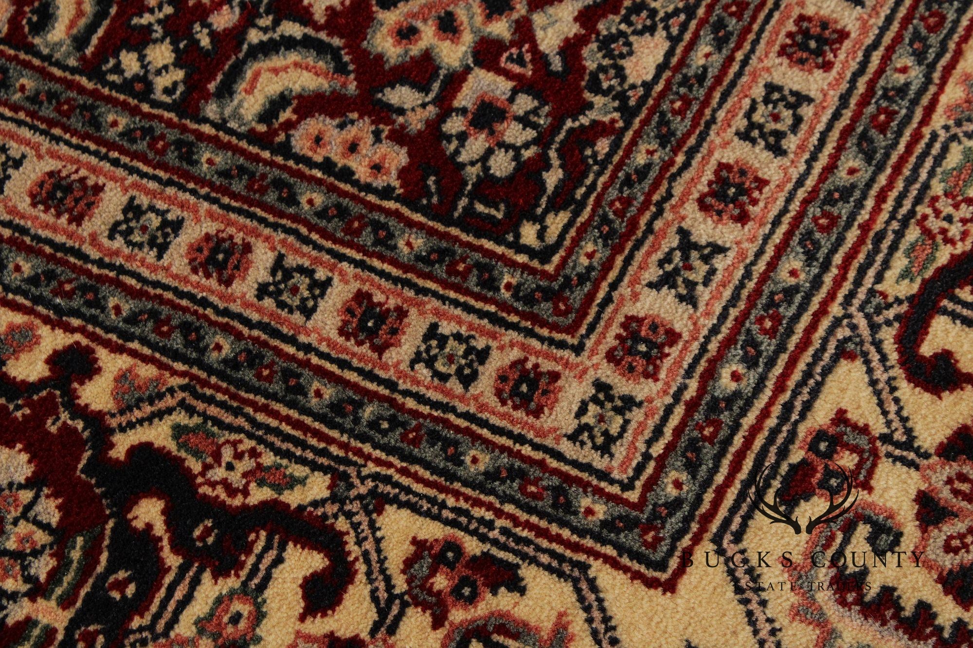 Romanian Bucharest Hand-Knotted Area Rug – 11'11" x 9'0"