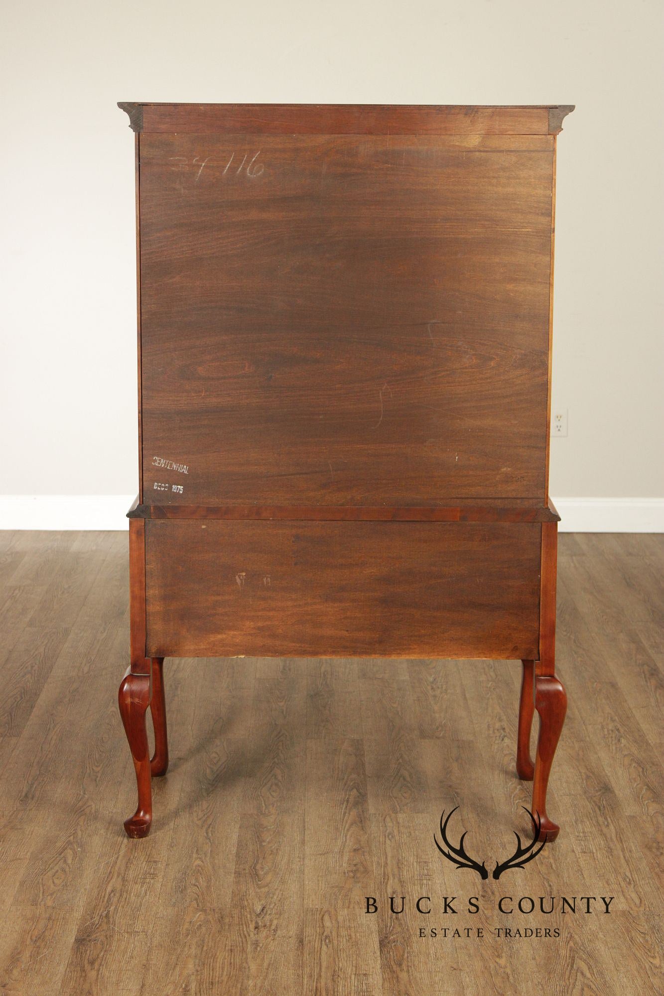 Statton Trutype Queen Anne Style Vintage Cherry Highboy