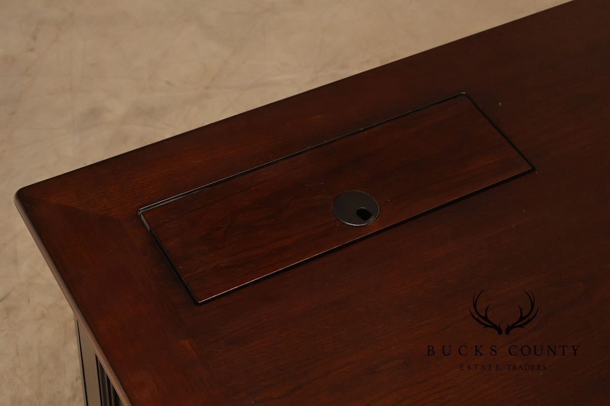 Bassett Traditional Executive Double Pedestal Desk
