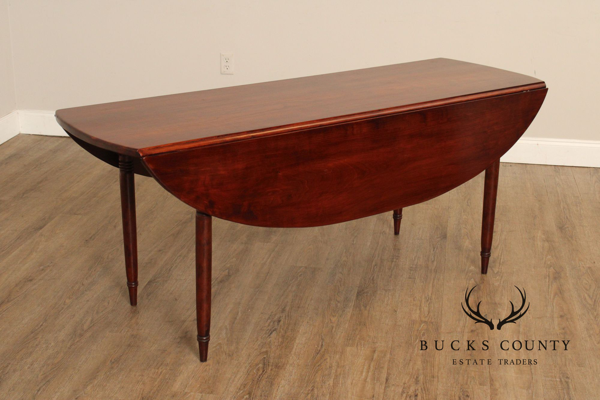 Benchmade Cherry Drop Leaf Harvest Dining Table