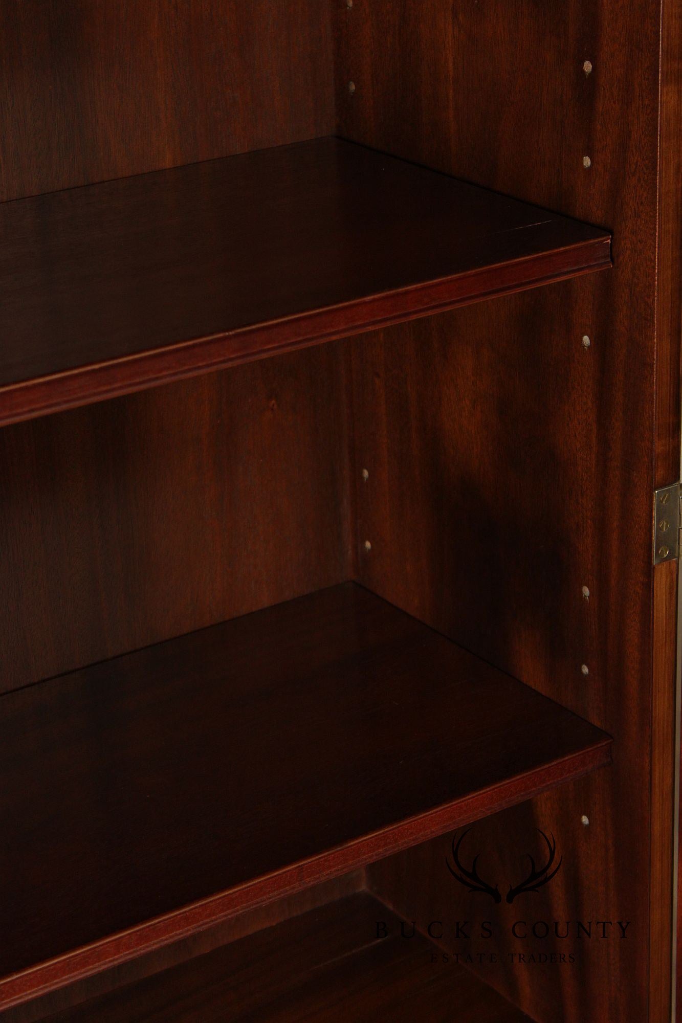 Baker Historic Charleston Collection Chippendale Style Mahogany Secretary Desk