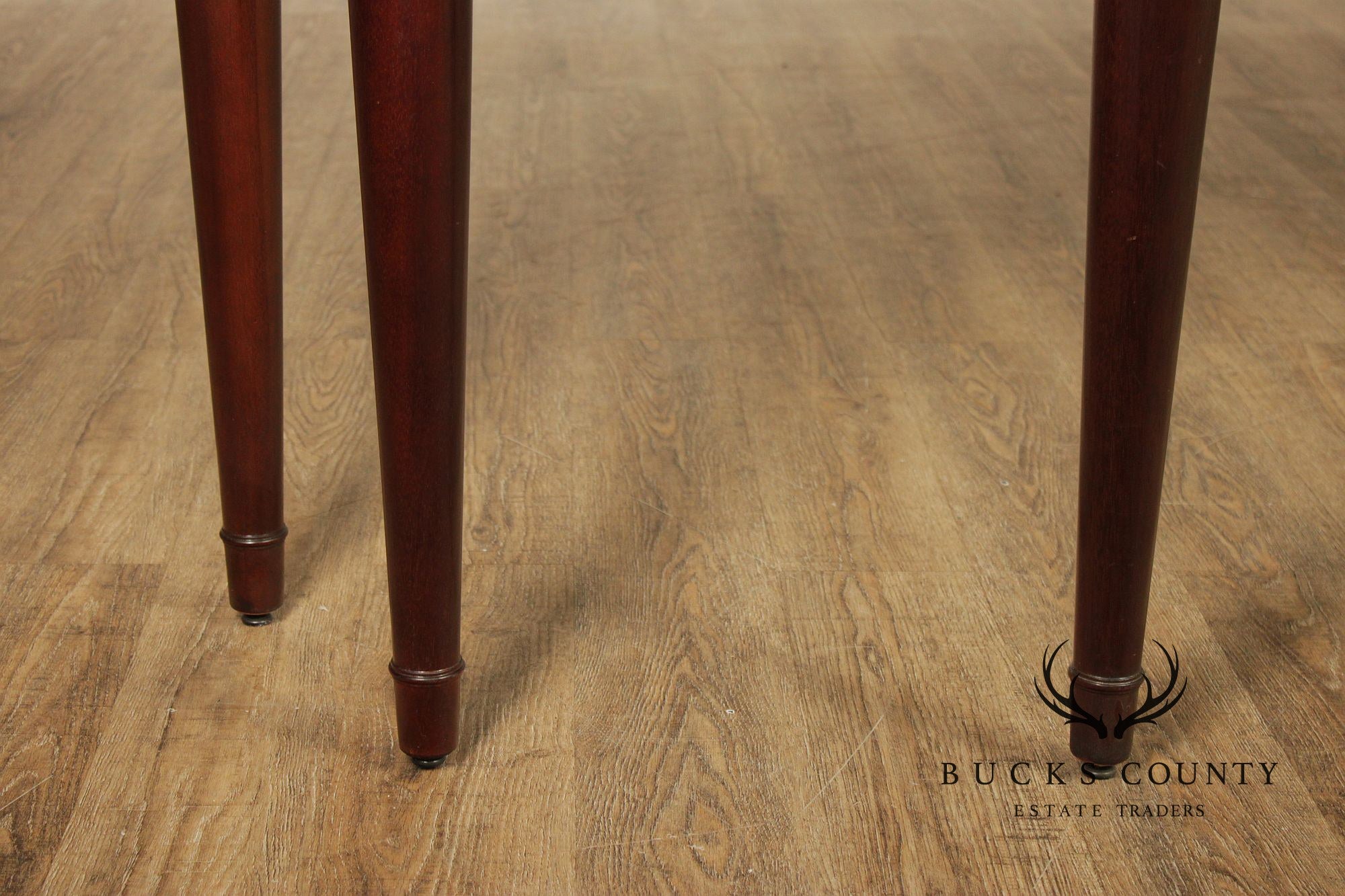 Barbara Barry For Baker Mahogany Long Console Table