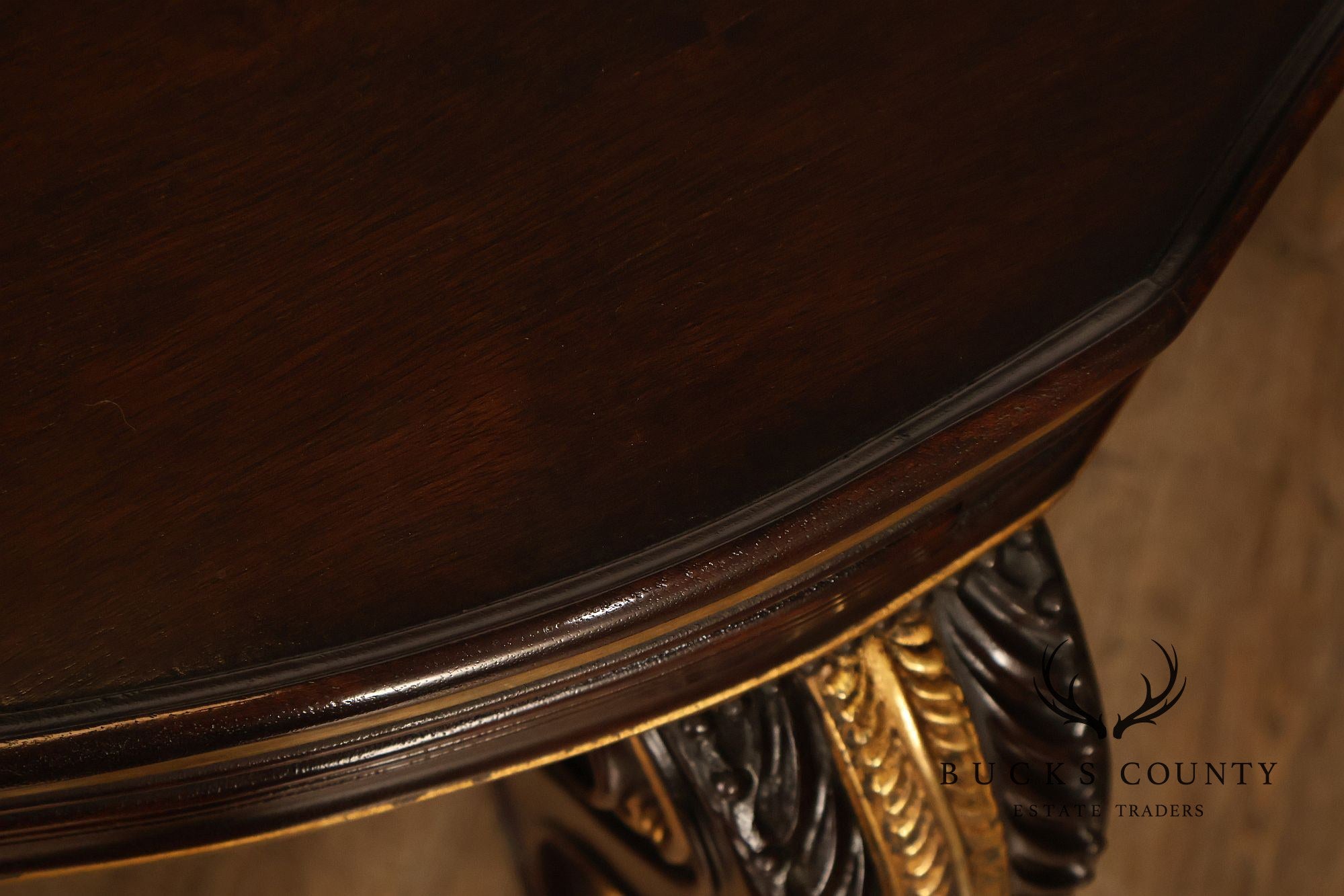 Dessin Fournir Chatsworth Mahogany & Giltwood Console Table