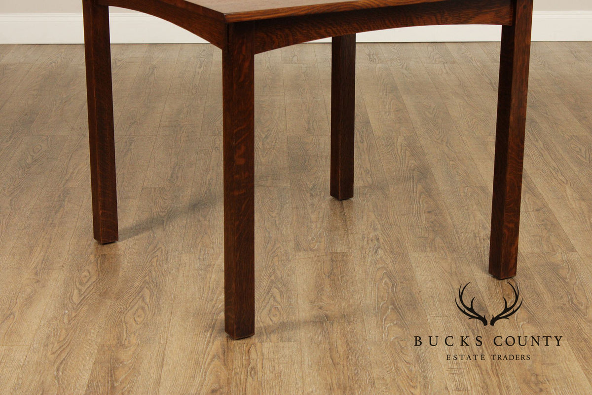 Stickley Mission Collection Square Oak Dining Table