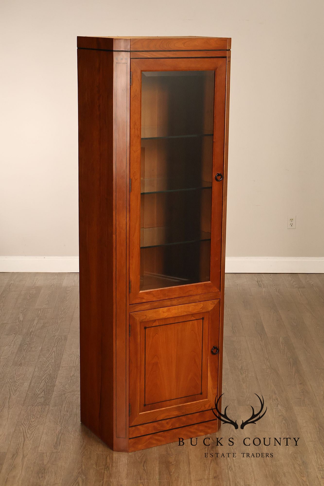 Stickley 21st Century Collection Cherry Curio Display Cabinet