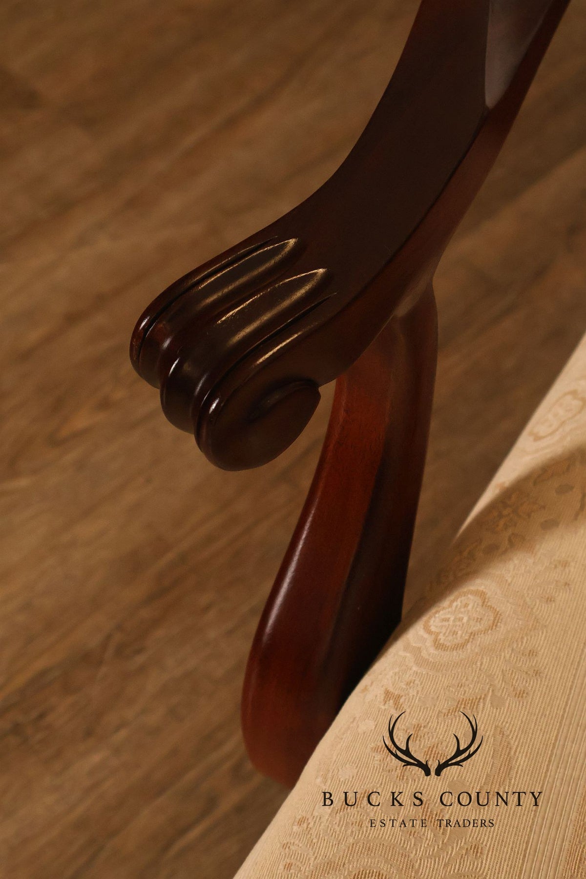 Ethan Allen '18th Century Mahogany' Set of Eight Dining Chairs