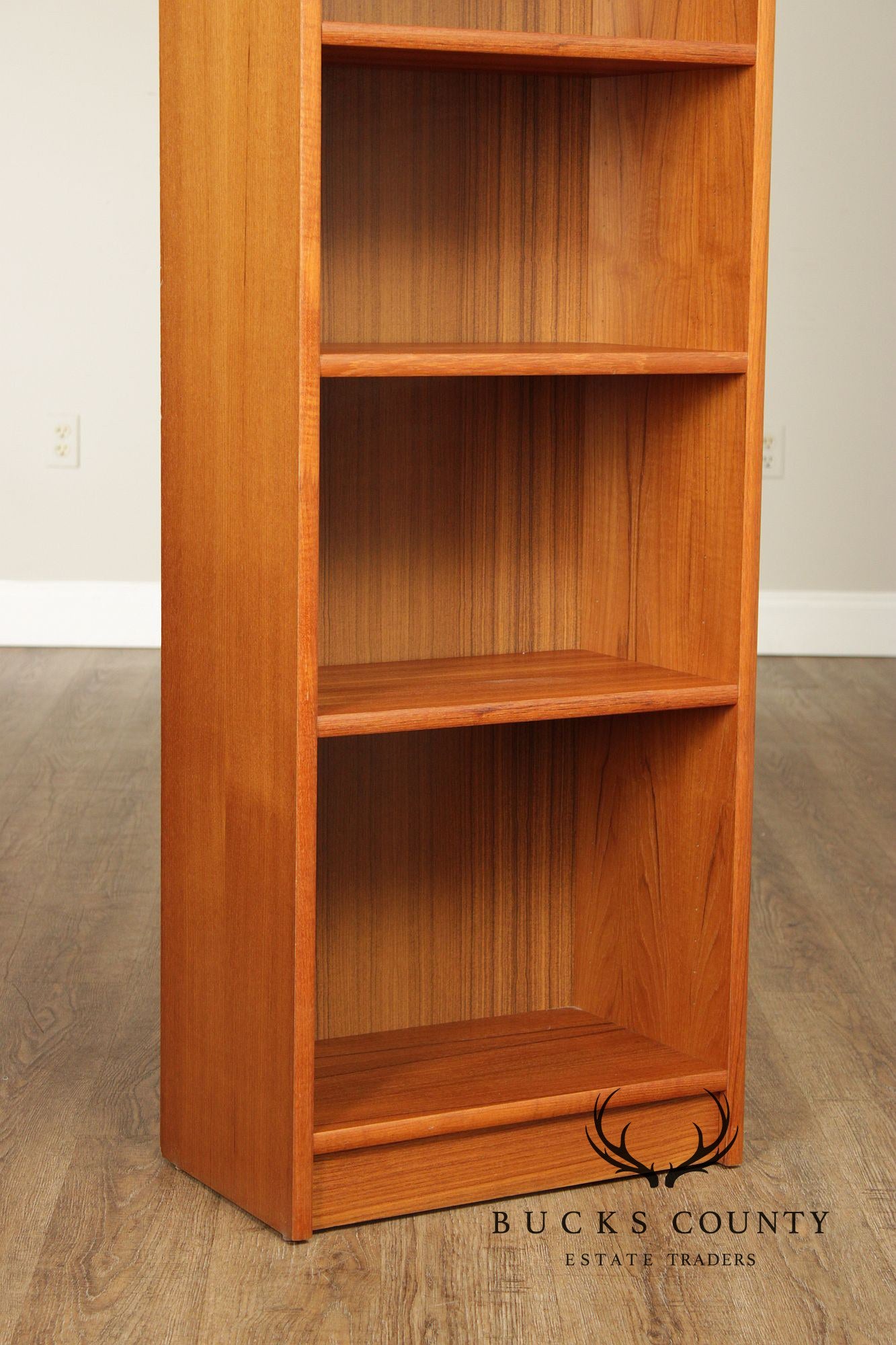 Danish Mid Century Modern Teak Bookcase