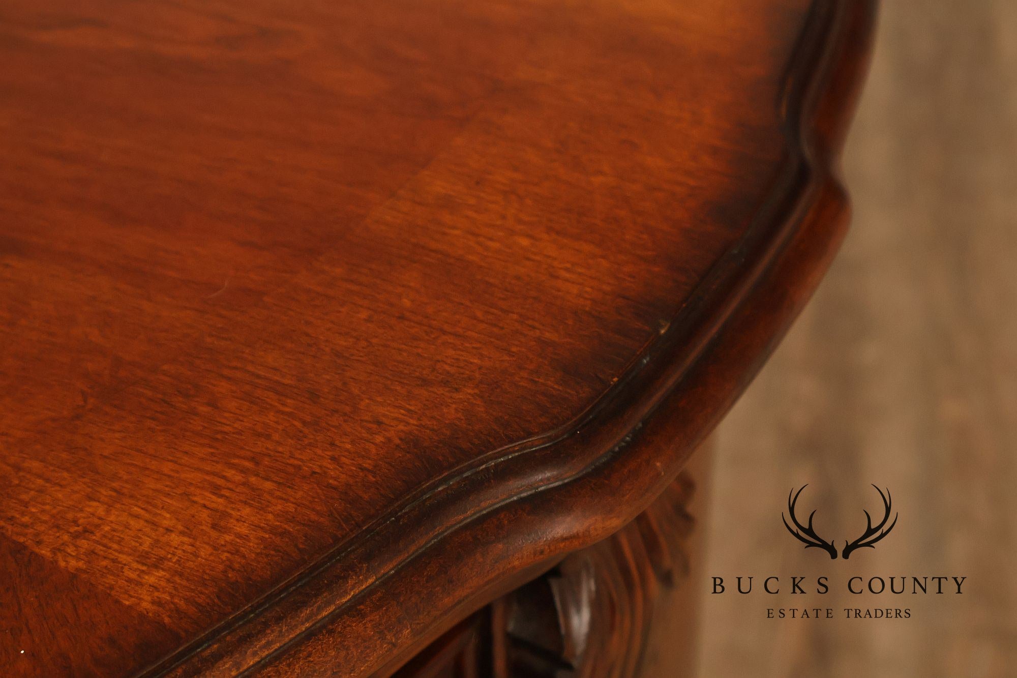 Hooker Furniture Seven Seas Mahogany Demilune Console Chest