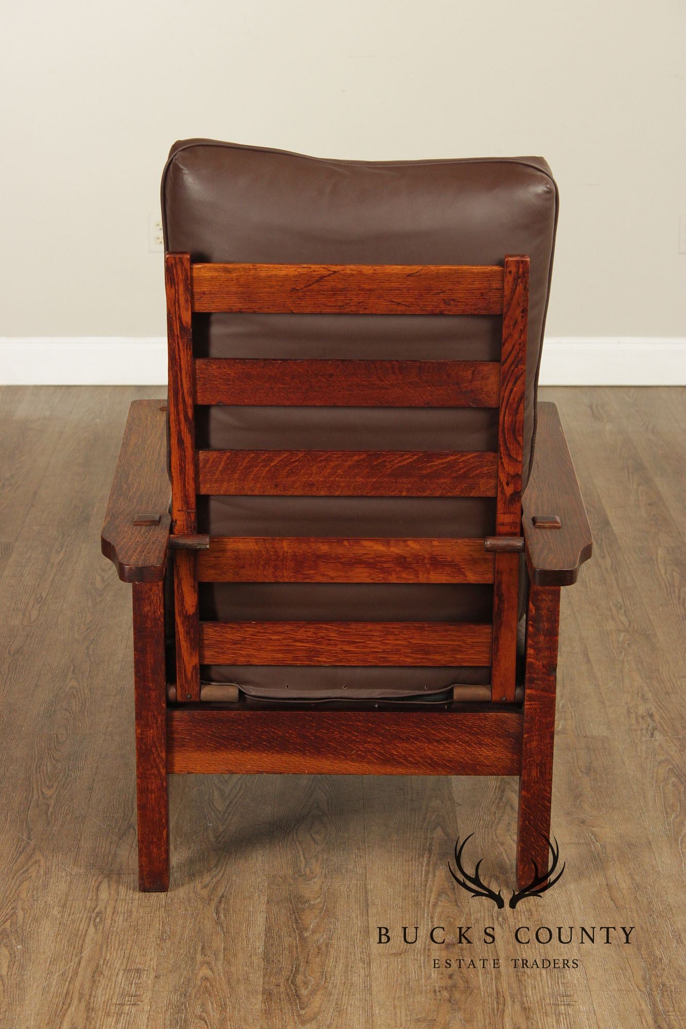 Stickley Brothers Antique Mission Oak Morris Chair