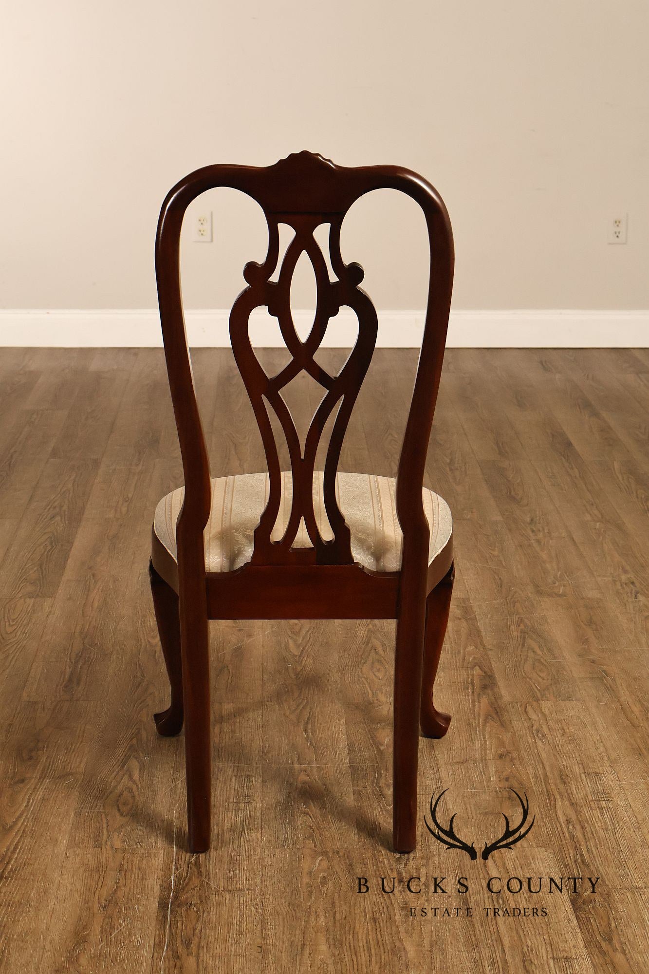 Ethan Allen '18th Century Mahogany' Set of Six Dining Chairs