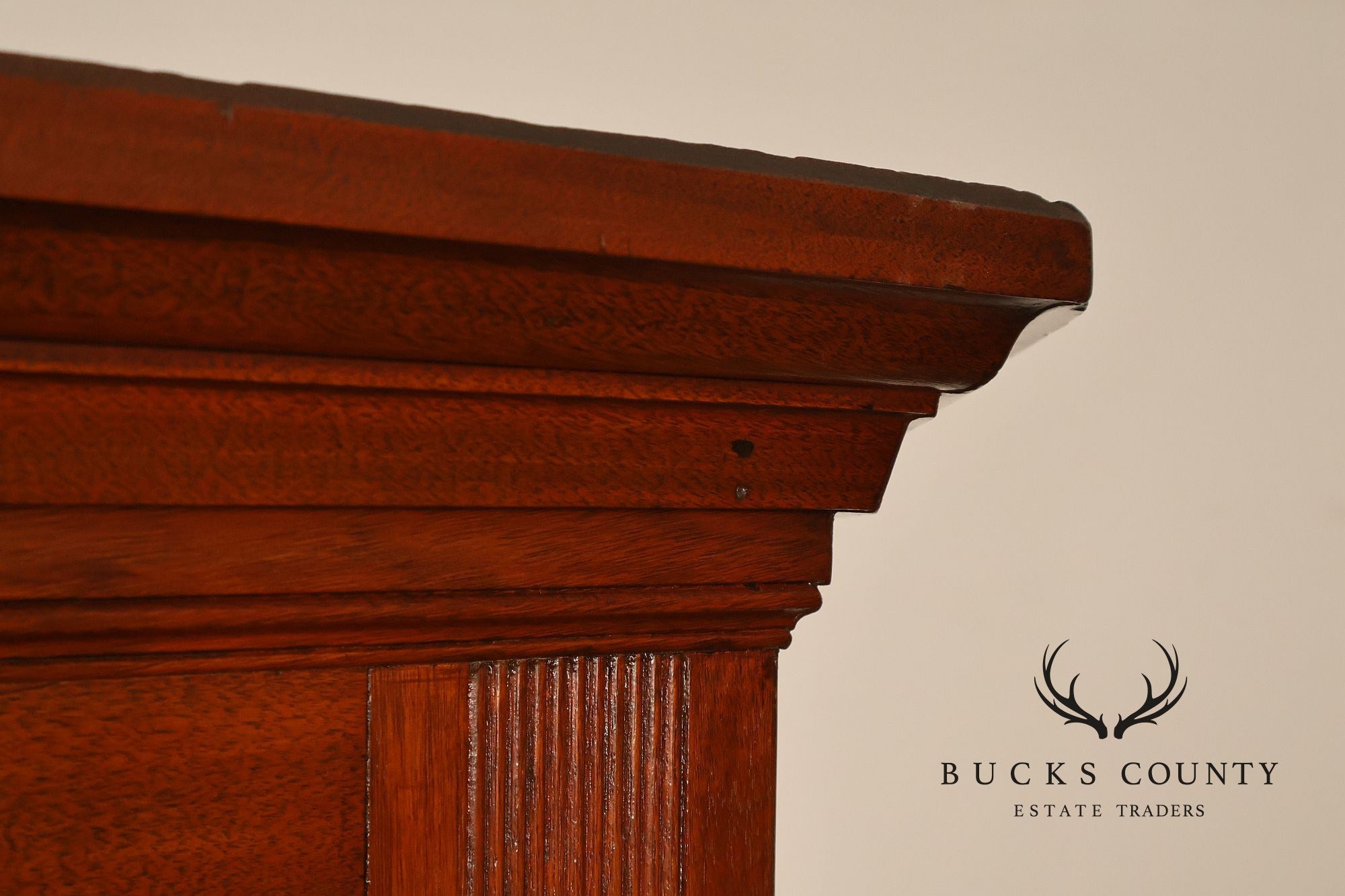 Antique American Walnut Corner Cabinet