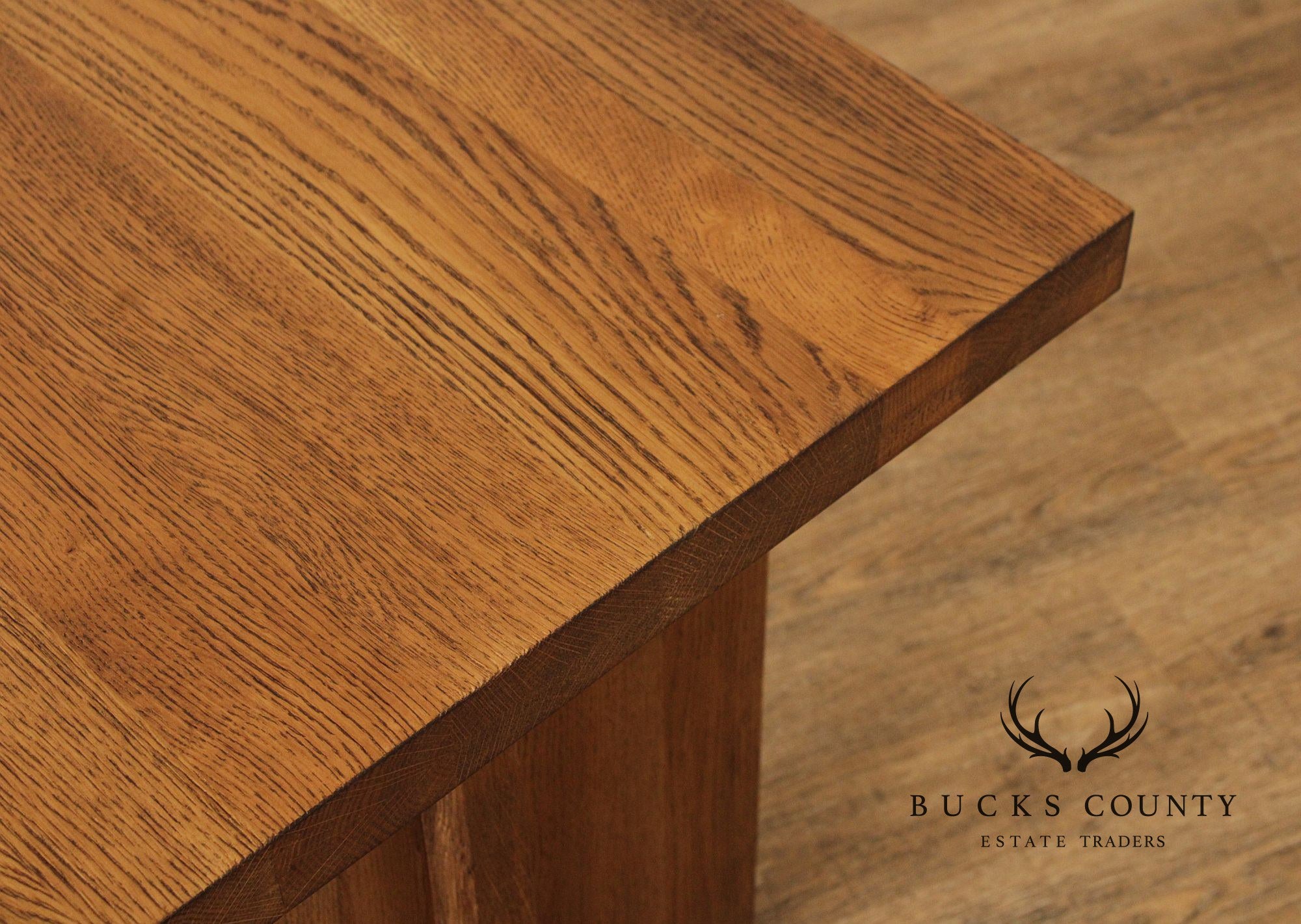 Mission Style 'Edgar' Oak End Table