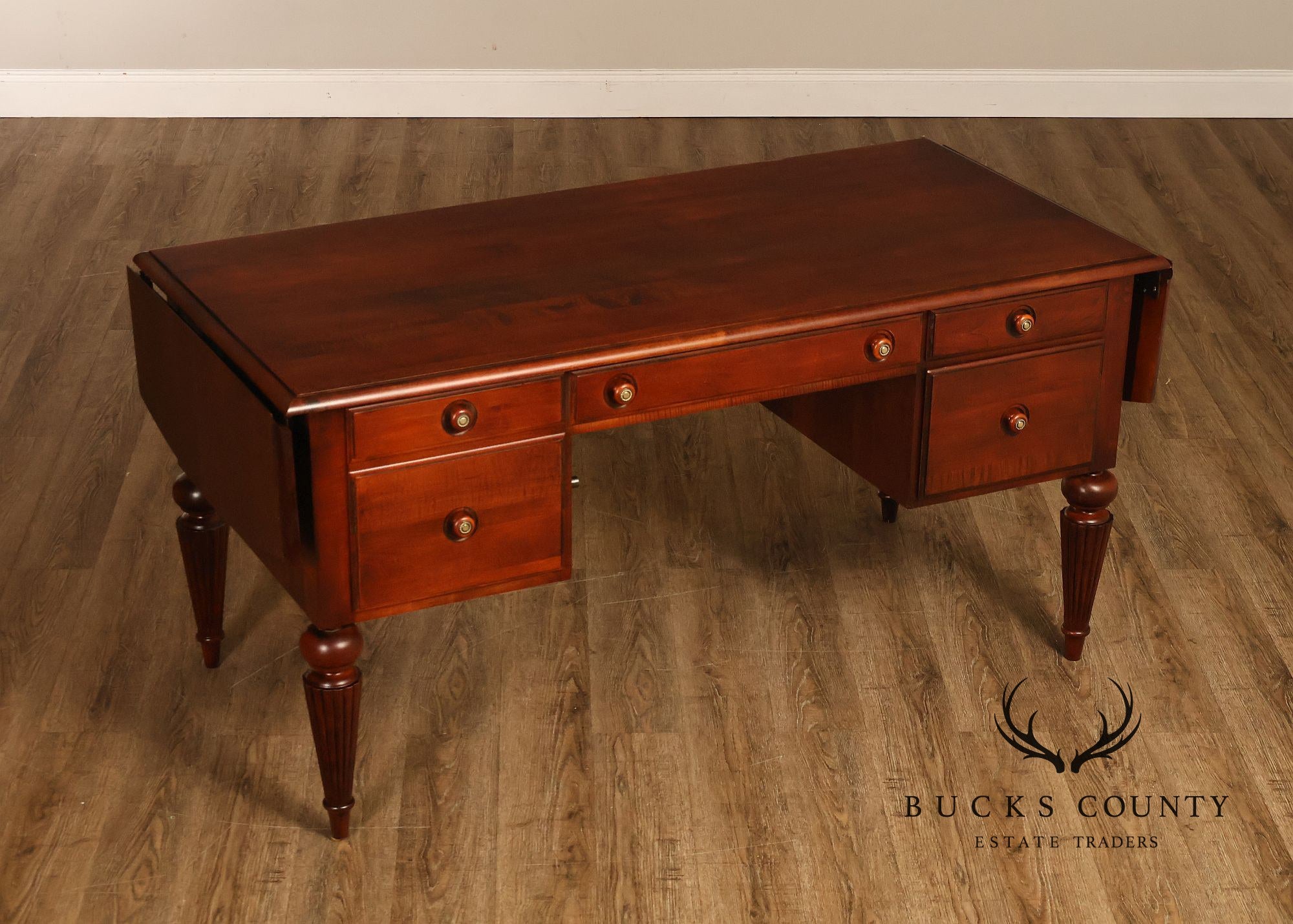 Ethan Allen British Classics Drop Leaf Writing Desk