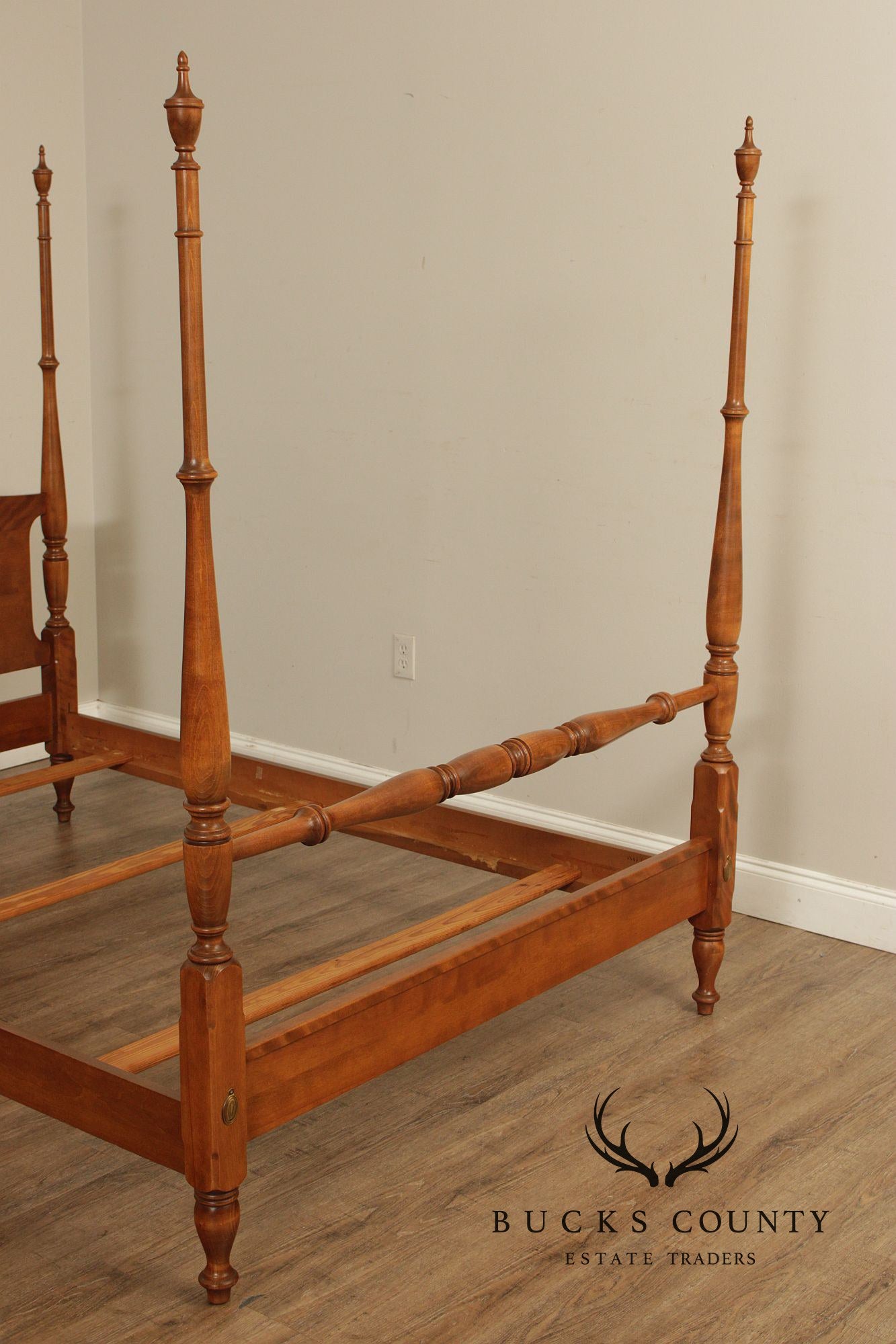 Ethan Allen American Maple Full Size Poster Bed