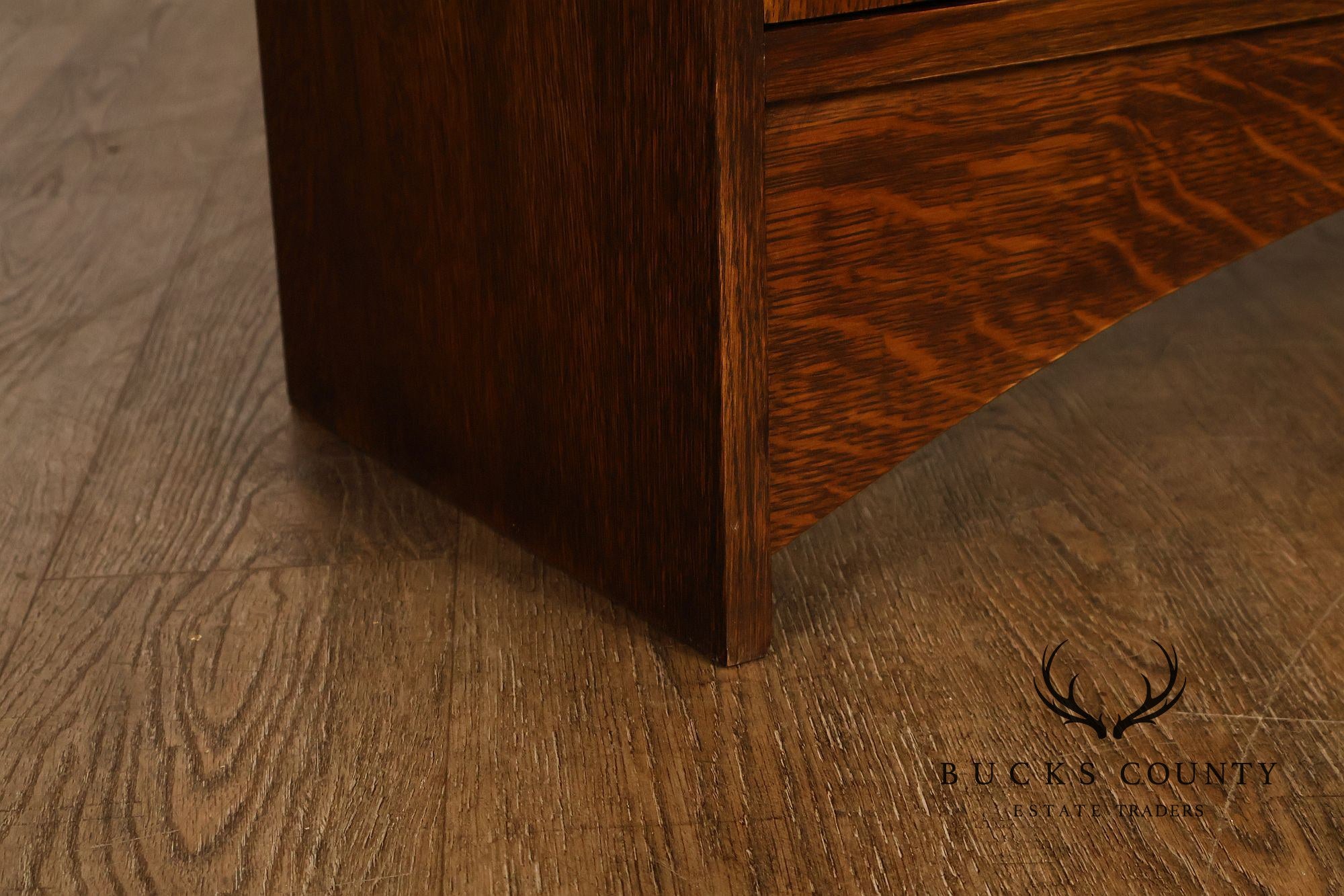 Stickley Harvey Ellis Mission Collection Oak Fall Front Secretary Bookcase