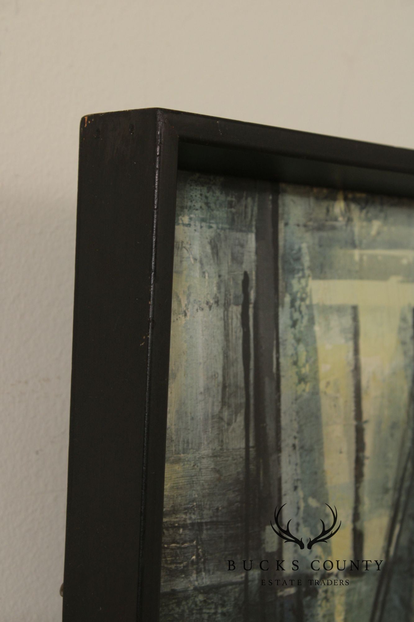 Mervyn Woodrow Modernist Oil Painting