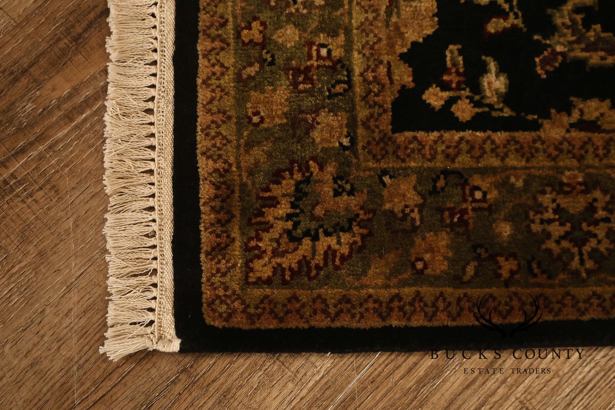 Hand Knotted Traditional Wool Floral Runner Rug