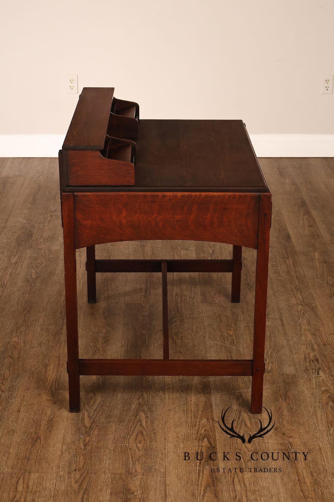 Limbert Antique Arts & Crafts Oak Writing Desk #492 1/4