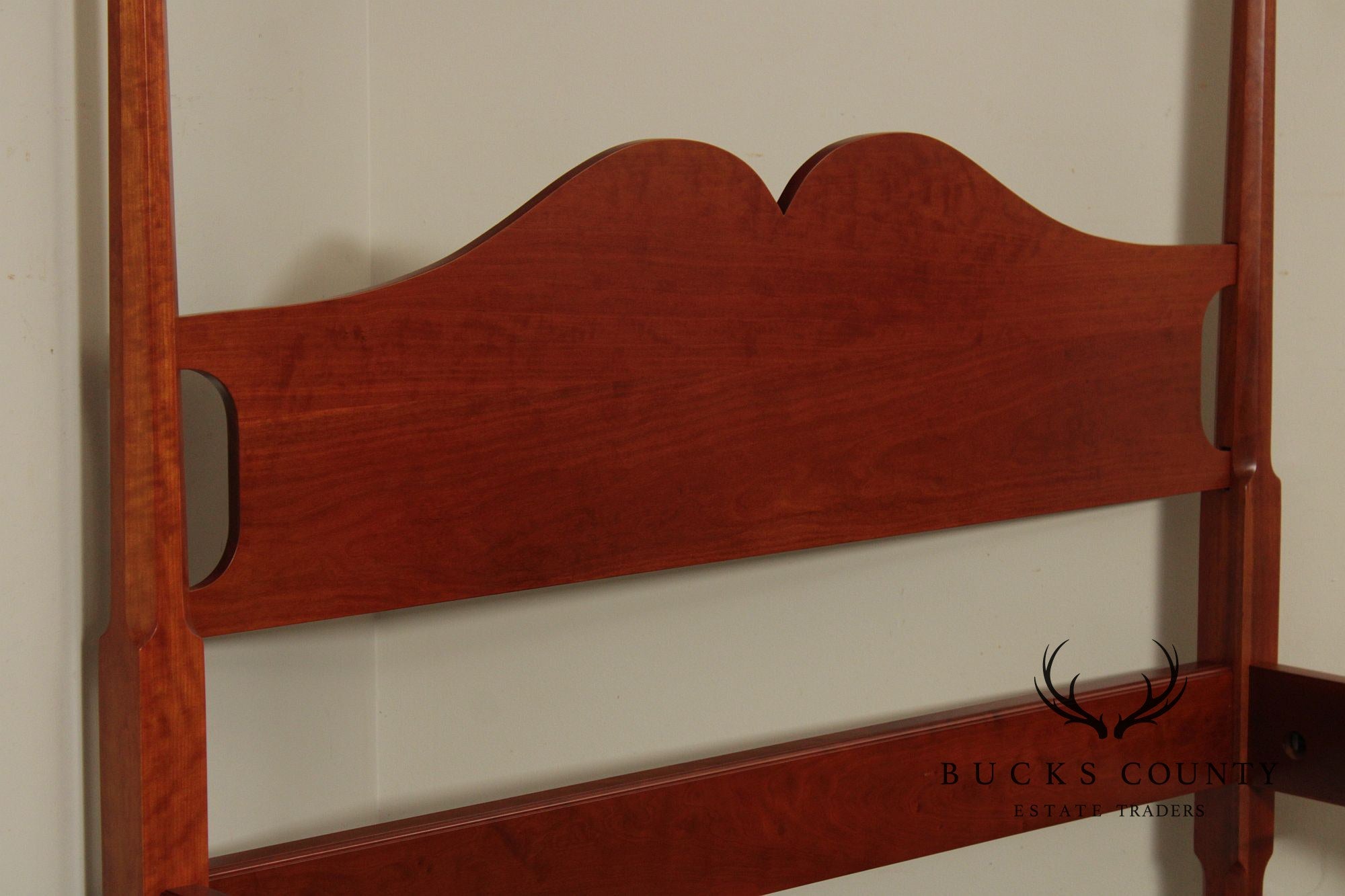 Norman’s Reproductions Solid Cherry Queen Size Four Poster Canopy Bed