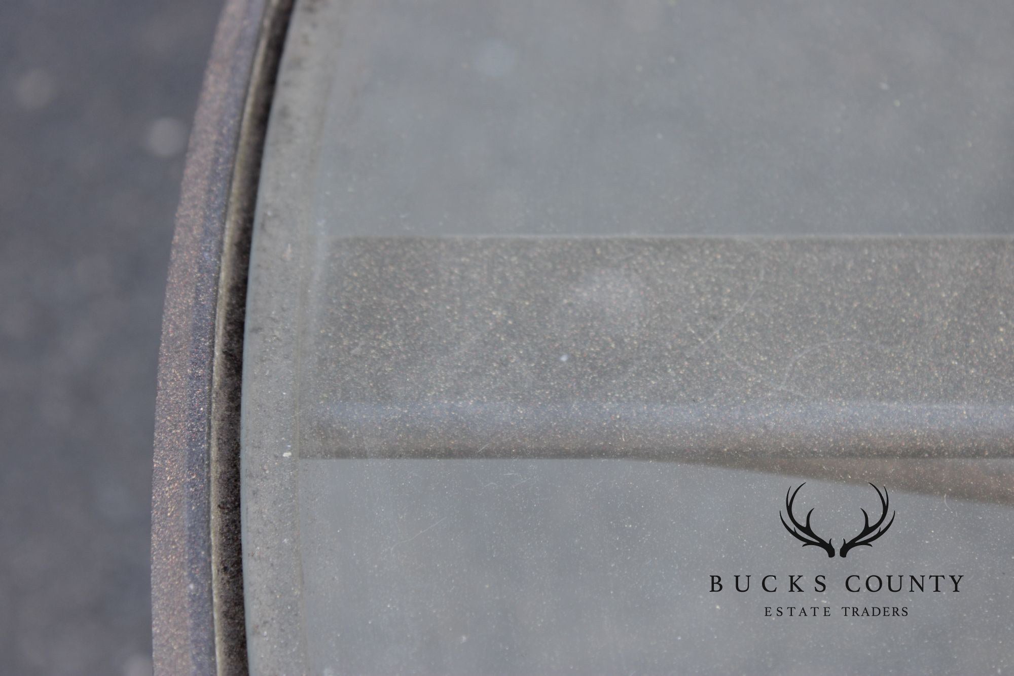 Woodard Oval Glass Top Outdoor Dining Table