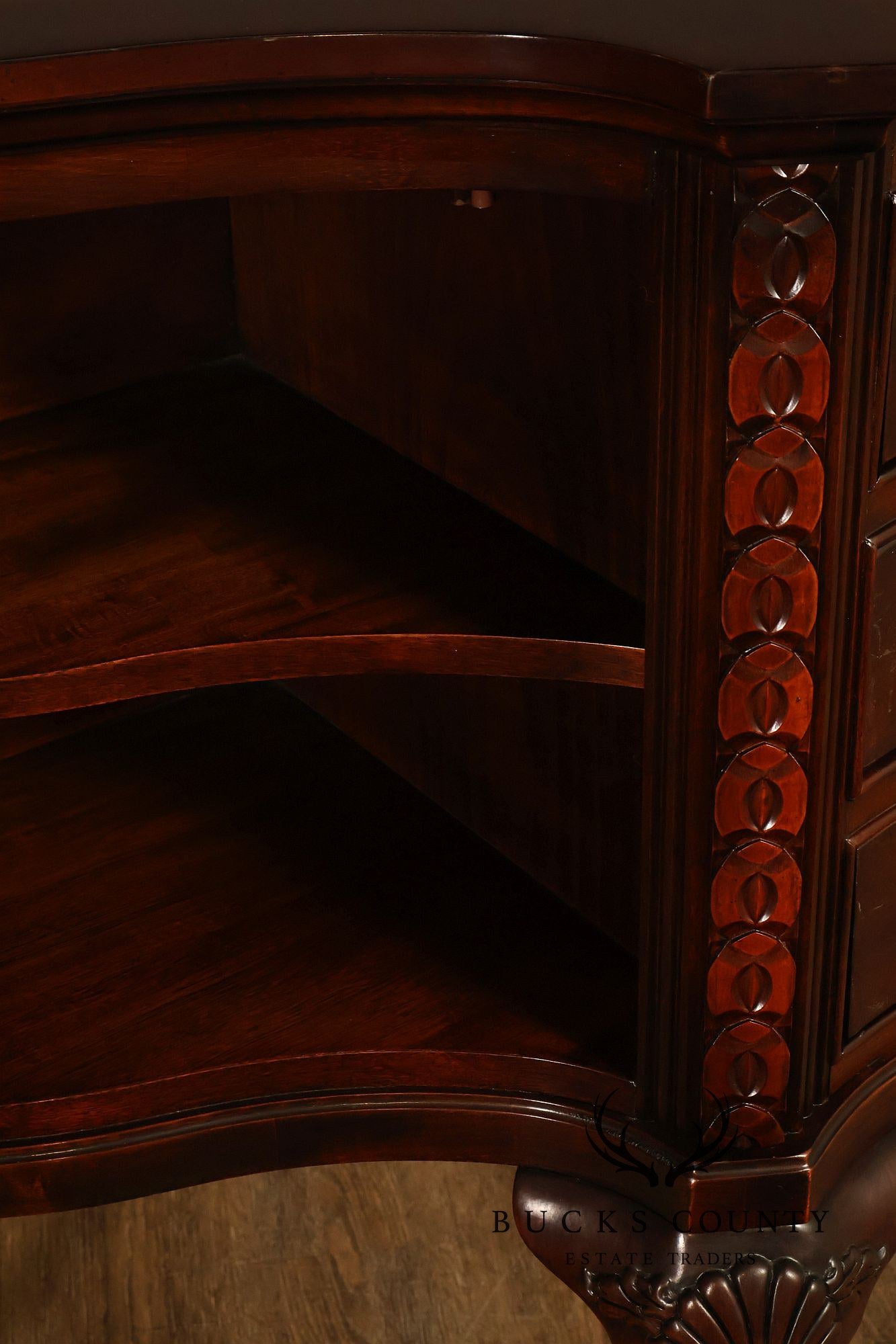 Century Furniture Mahogany Chippendale Style Sideboard Buffet