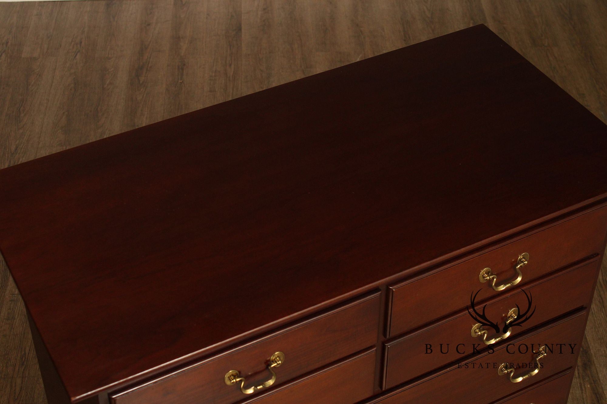 Link Taylor Chippendale Style Mahogany Chest on Chest