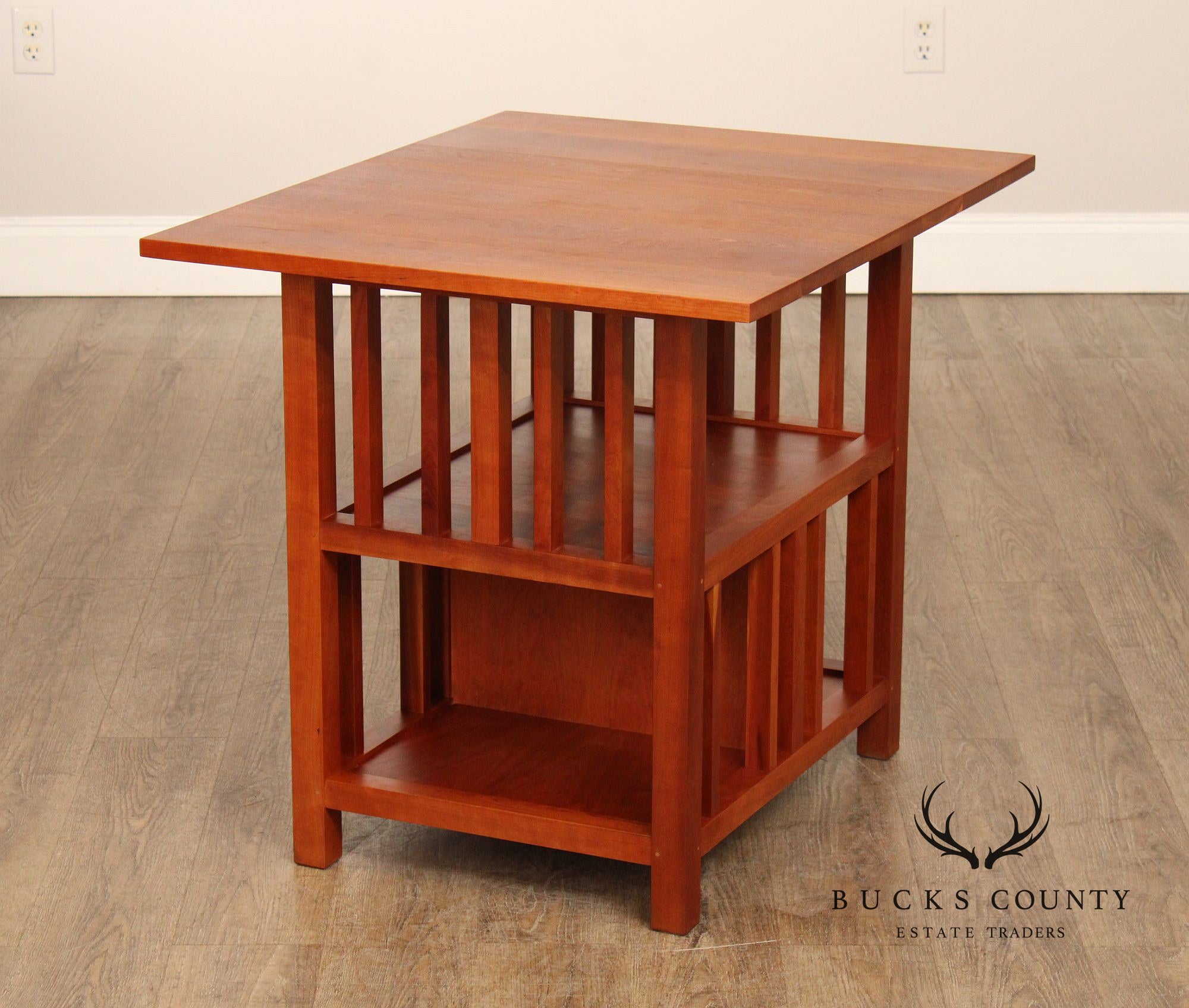 Thomas Moser Studio Crafted Cherry Bookshelf End Table