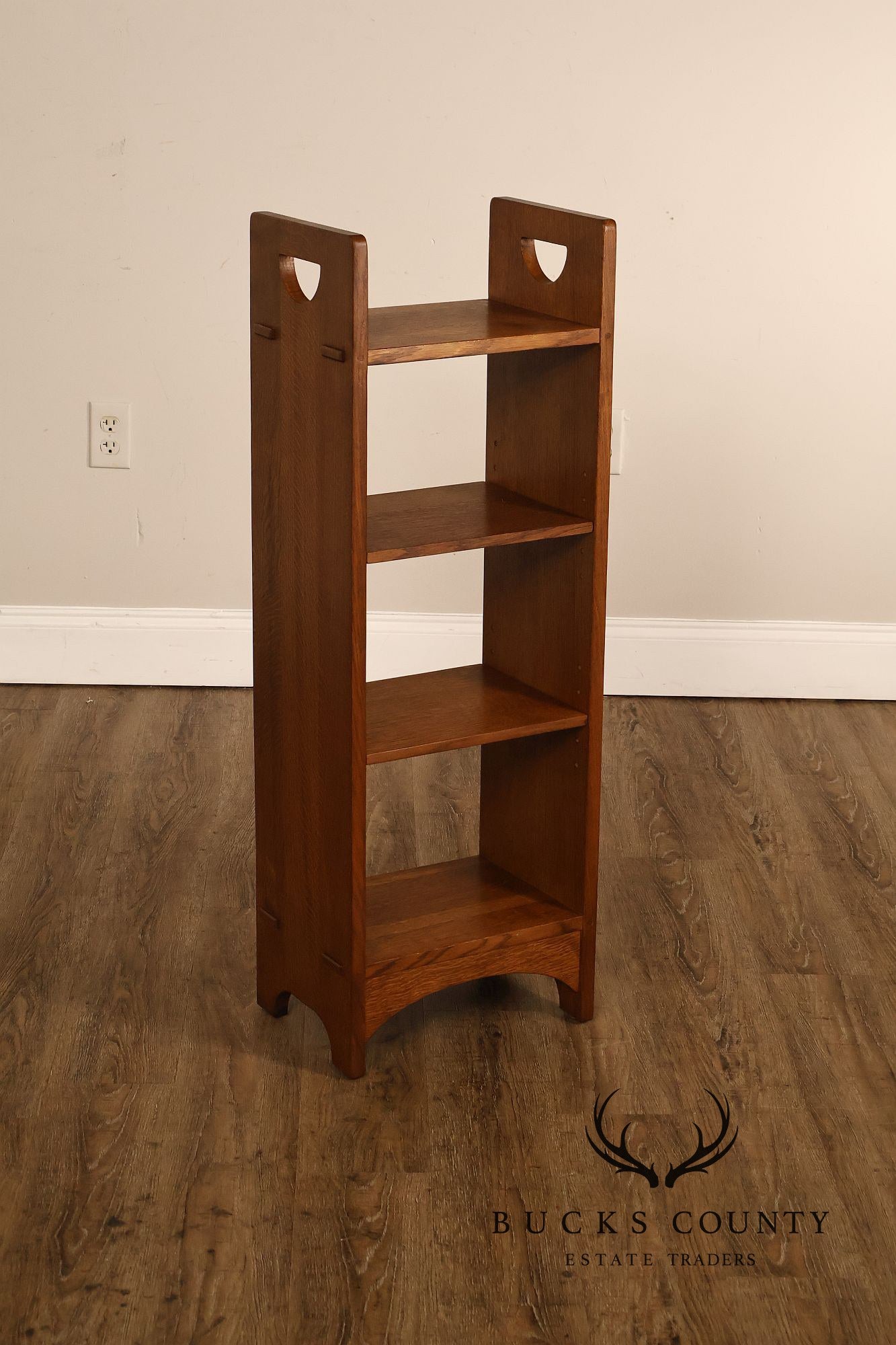 Stickley Mission Collection Oak Magazine Stand Bookcase
