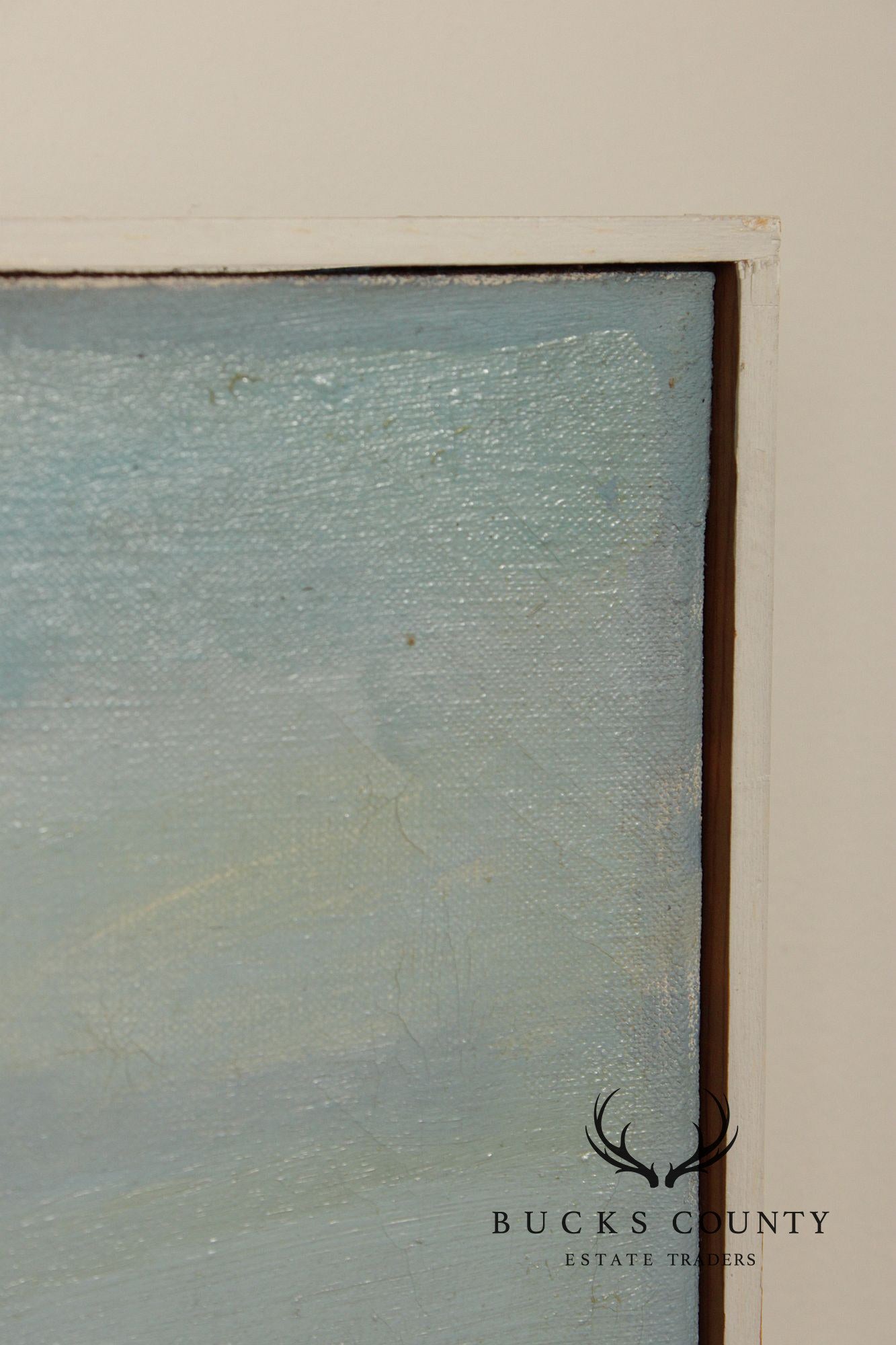 Ben Levene Original Oil Painting, Industrial Landscape