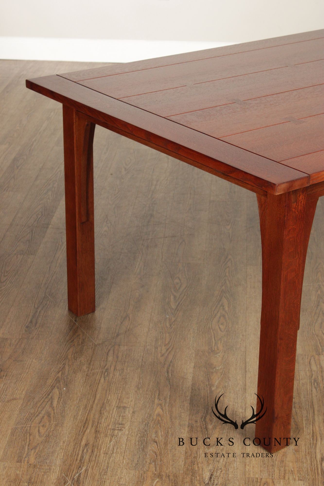 Stickley Mission Collection Oak Extendable Dining Table