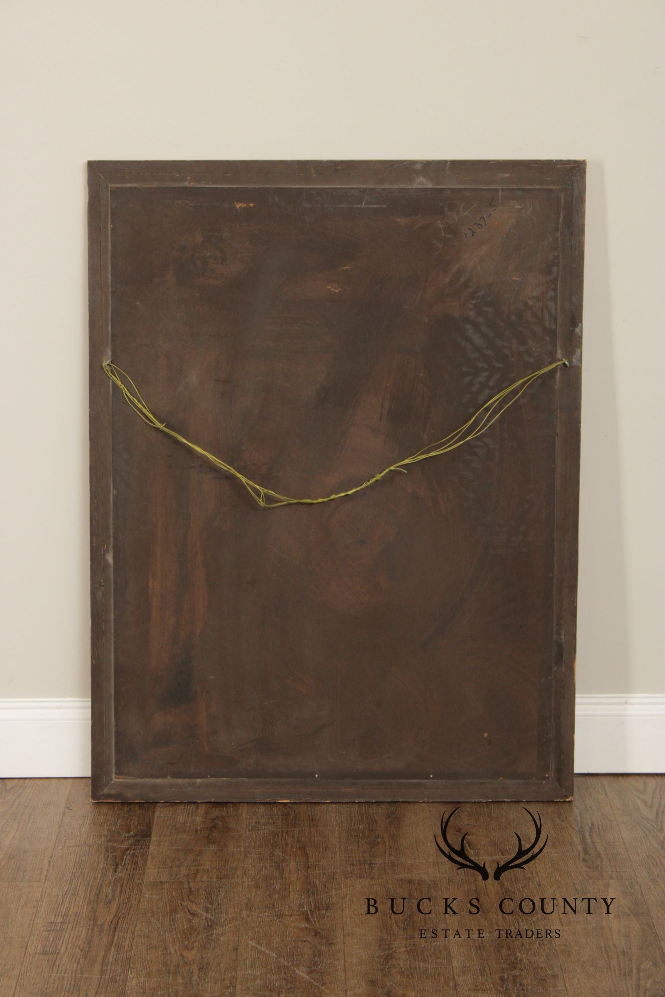 Vintage Giltwood Rectangular Carved Wall Mirror