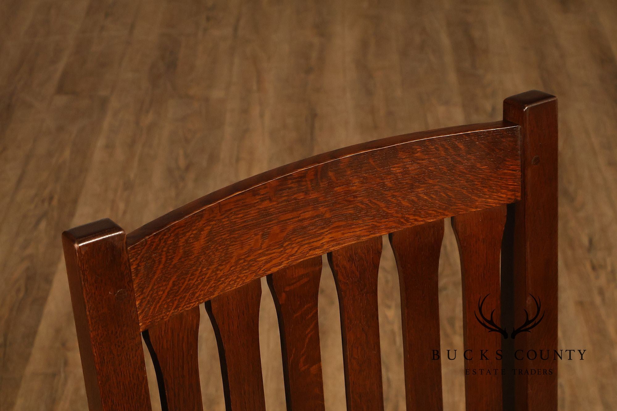 Stickley Mission Collection Set Of Four Cottage Style Bar Stools